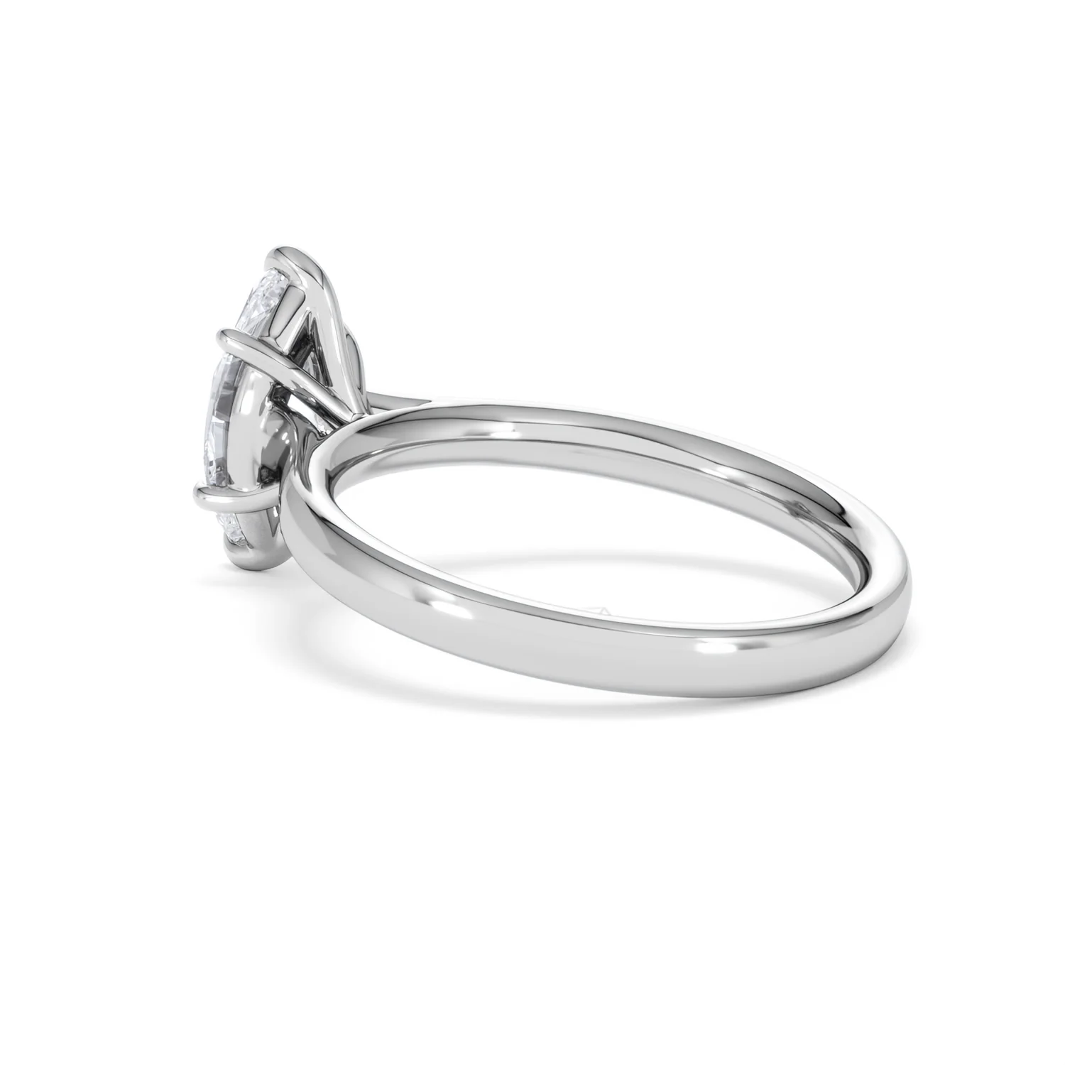 Amora Marquise 1.00ct Lab Diamond Engagement Ring F/VS Set in Platinum - Image 61