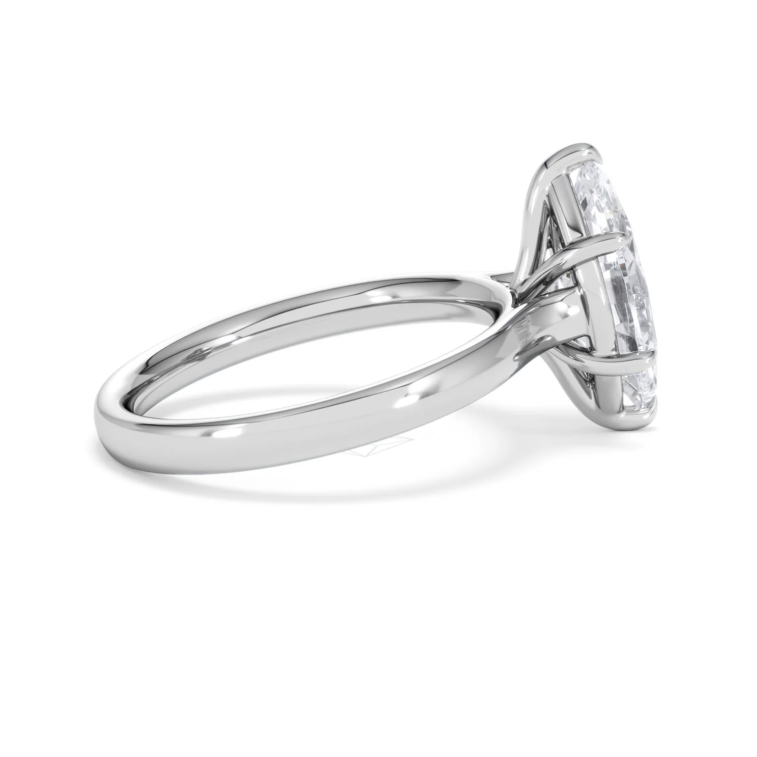 Amora Marquise 2.00ct Lab Diamond Engagement Ring F/VS Set in Platinum - Image 30