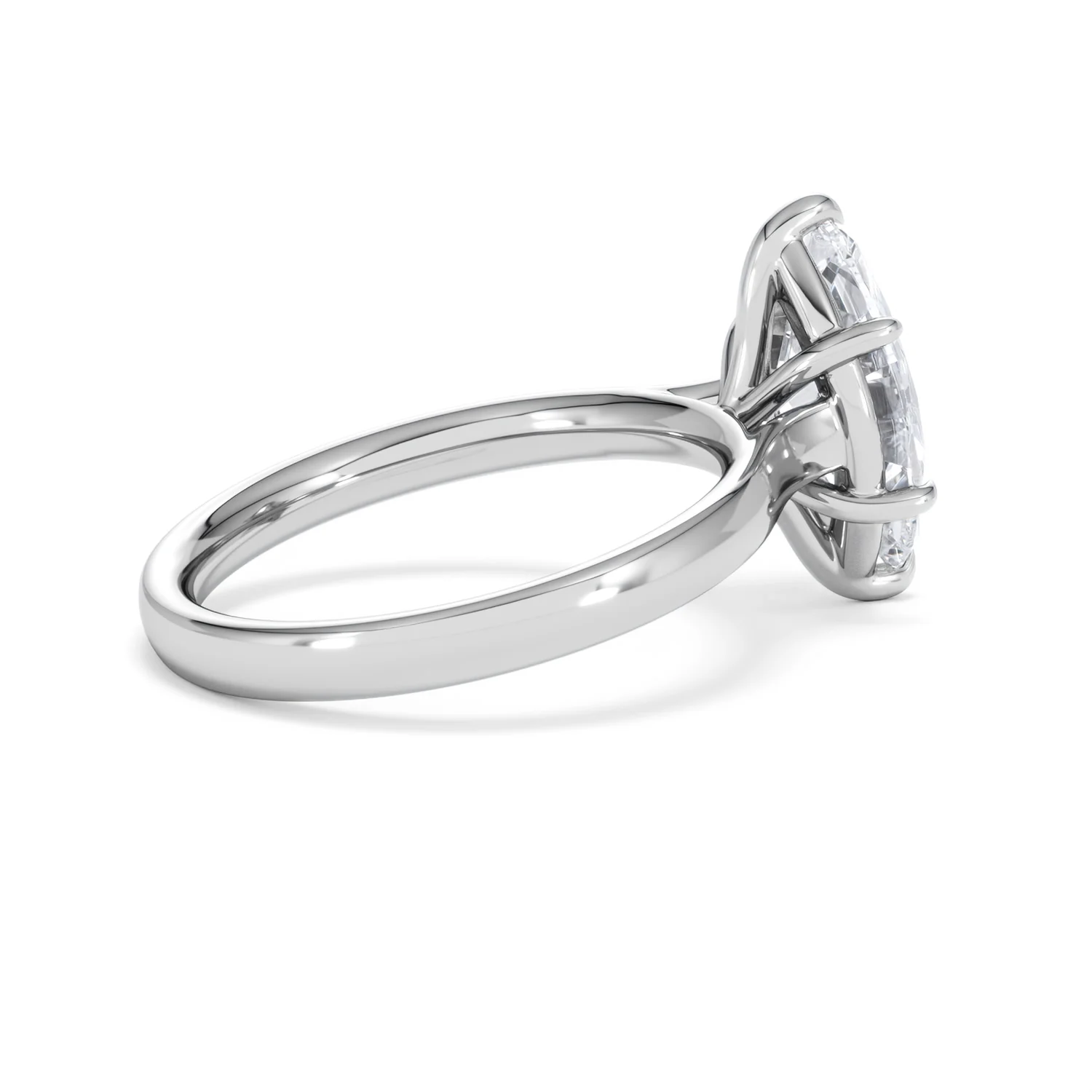 Amora Marquise 2.00ct Lab Diamond Engagement Ring F/VS Set in Platinum - Image 33