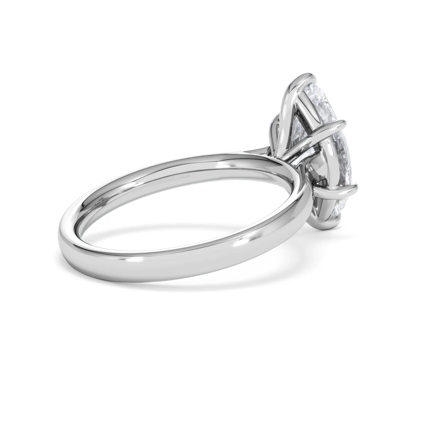 Amora Marquise 2.00ct Lab Diamond Engagement Ring F/VS Set in Platinum - Image 36
