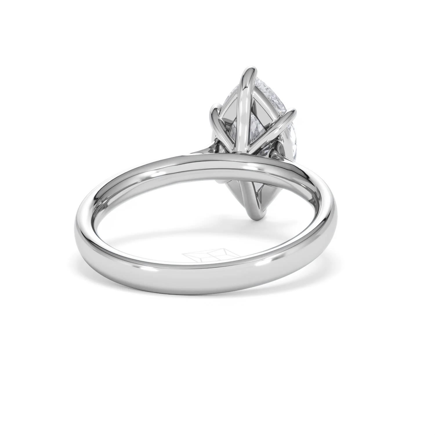 Amora Marquise 2.00ct Lab Diamond Engagement Ring F/VS Set in Platinum - Image 44