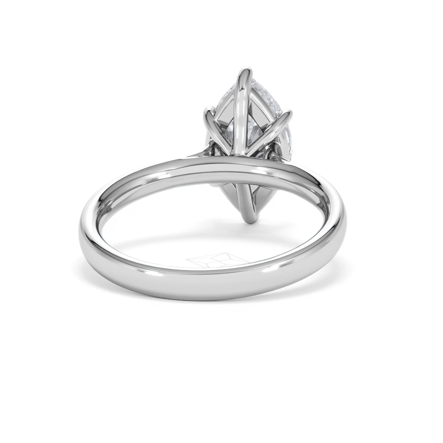 Amora Marquise 2.00ct Lab Diamond Engagement Ring F/VS Set in Platinum - Image 45