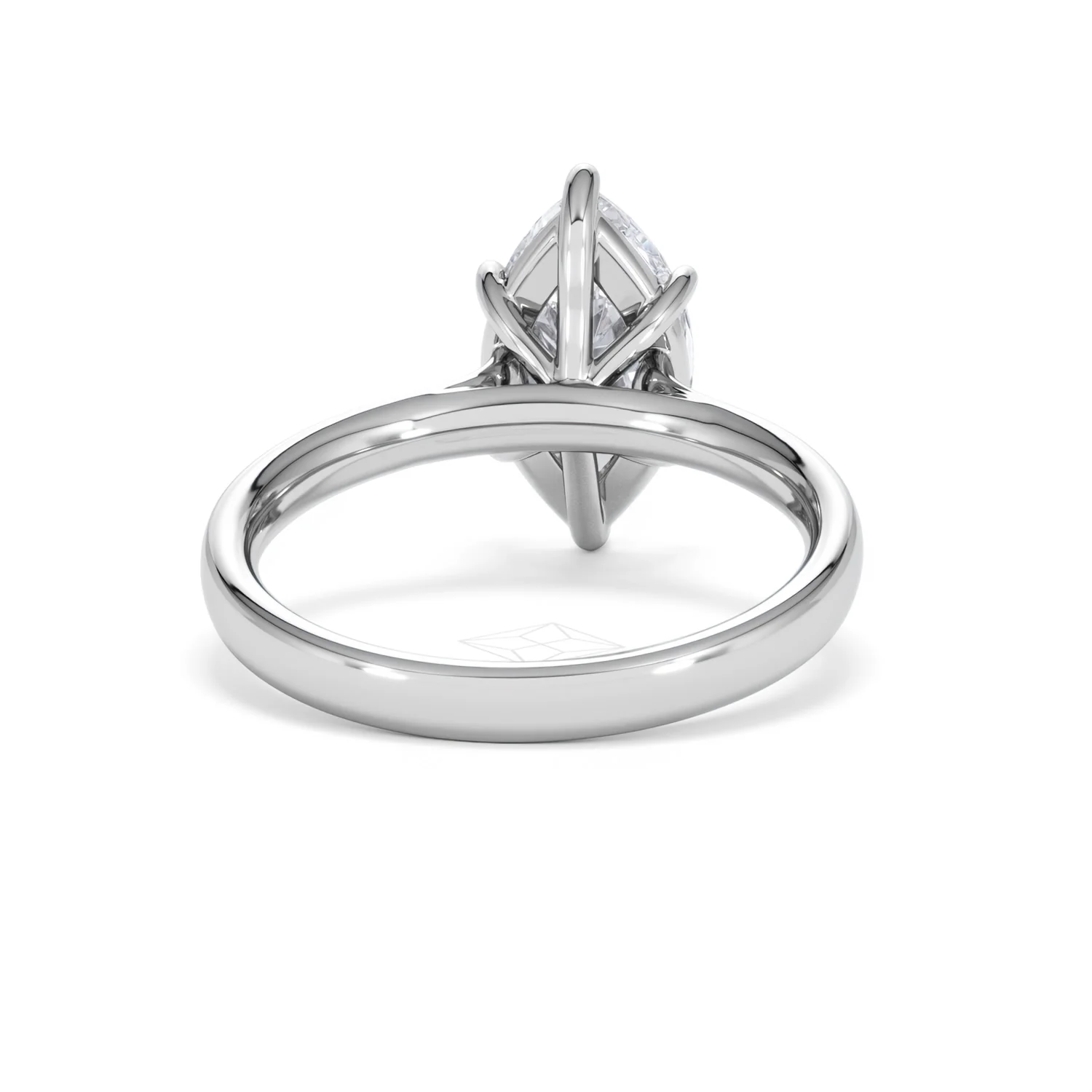 Amora Marquise 2.00ct Lab Diamond Engagement Ring F/VS Set in Platinum - Image 46