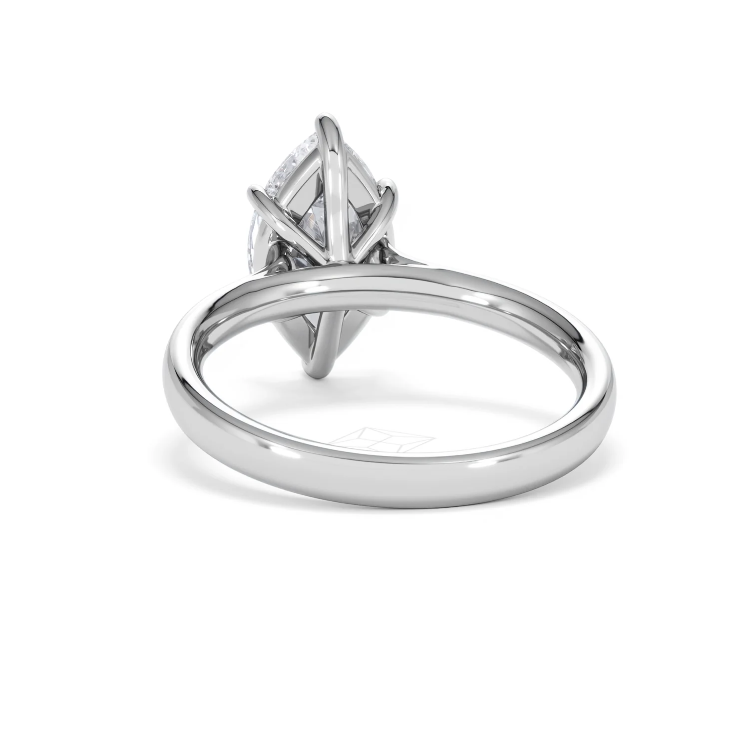 Amora Marquise 2.00ct Lab Diamond Engagement Ring F/VS Set in Platinum - Image 51