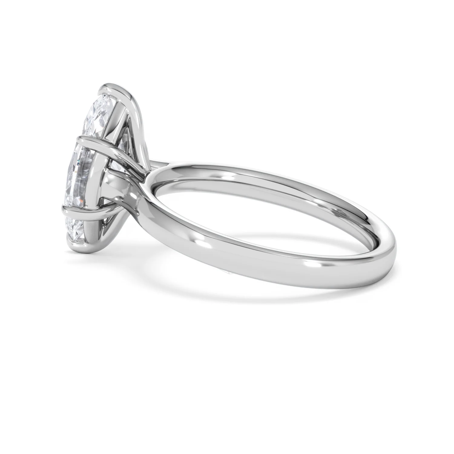 Amora Marquise 2.00ct Lab Diamond Engagement Ring F/VS Set in Platinum - Image 64