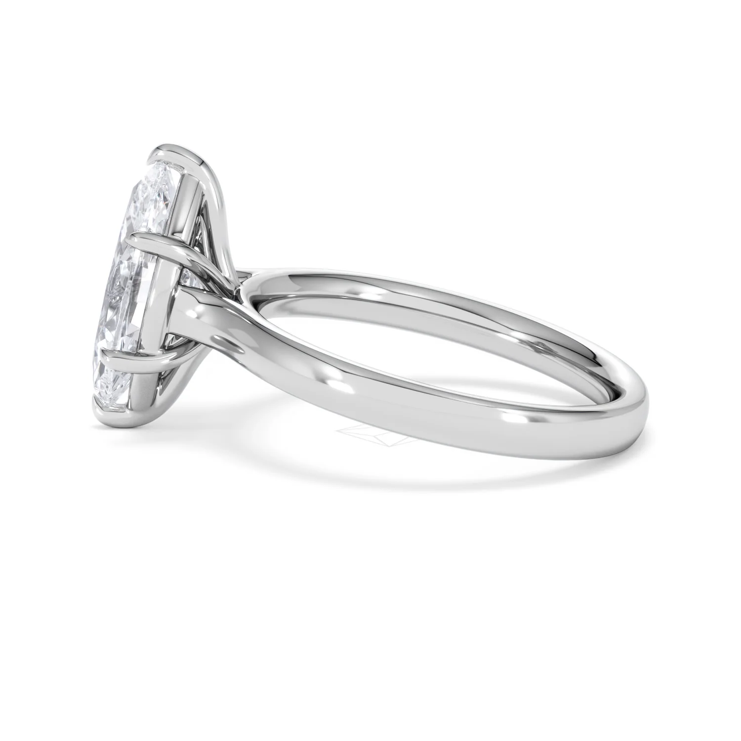 Amora Marquise 2.00ct Lab Diamond Engagement Ring F/VS Set in Platinum - Image 67