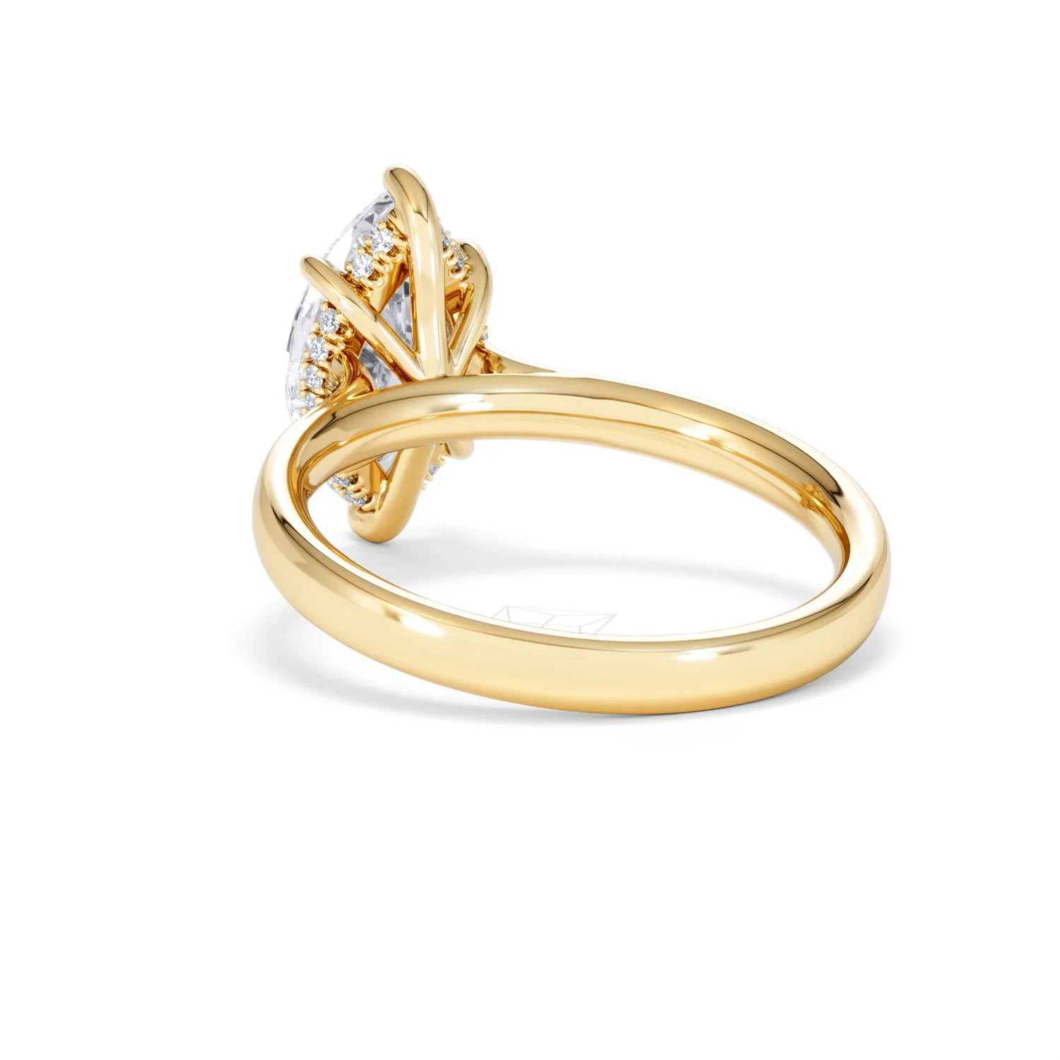Amora Marquise 2.09ct Hidden Halo Lab Diamond Engagement Ring F/VS Set in 18K Gold - Image 56