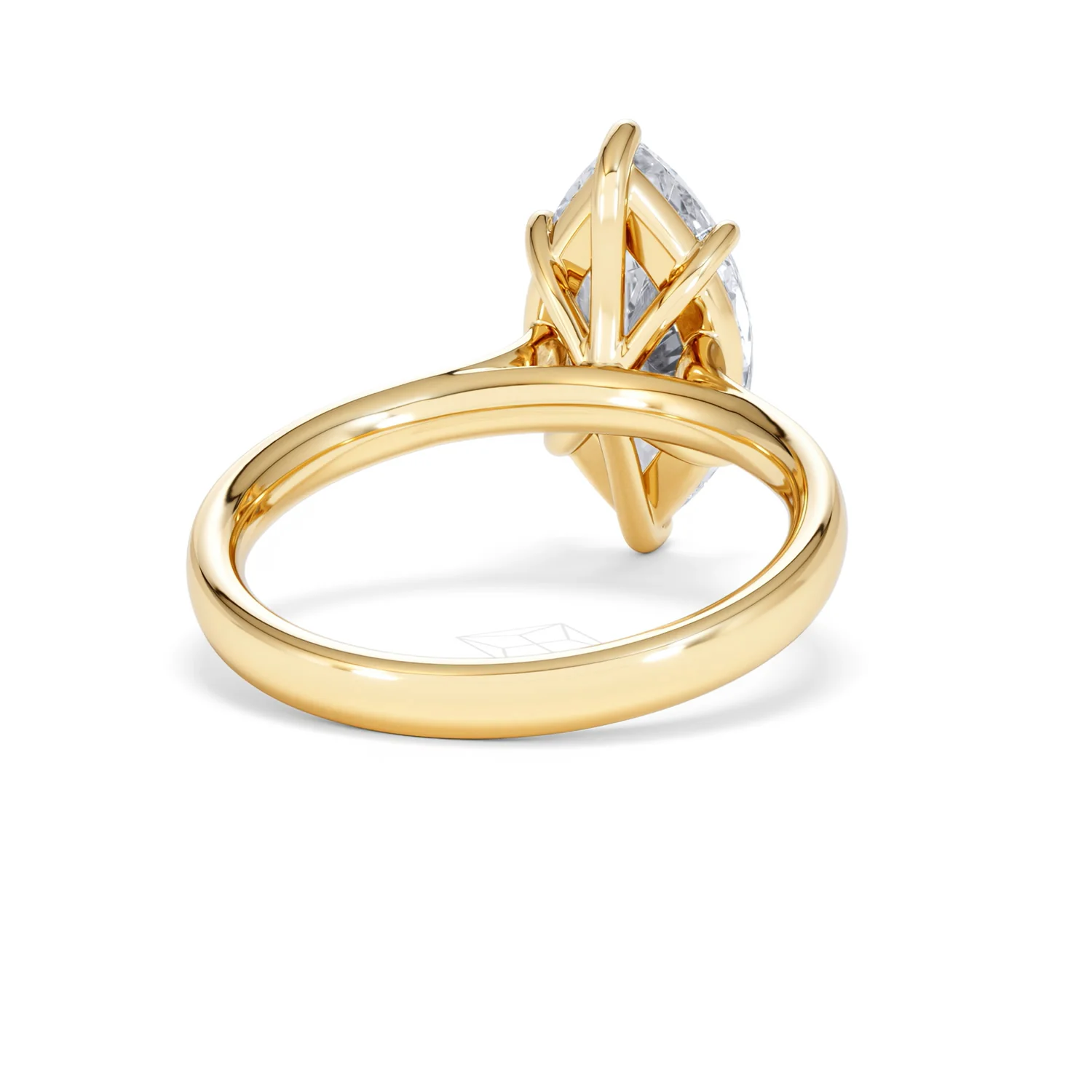 Amora Marquise 3.00ct Lab Diamond Engagement Ring G/VS Set in 18K Gold - Image 48