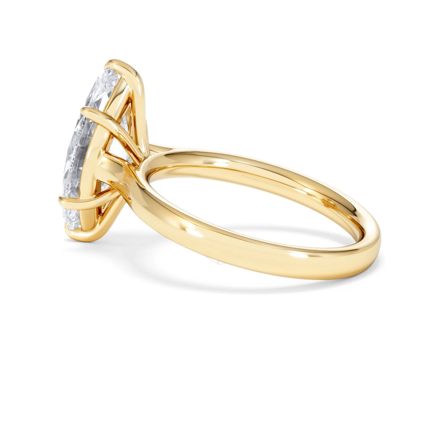 Amora Marquise 3.00ct Lab Diamond Engagement Ring G/VS Set in 18K Gold - Image 67