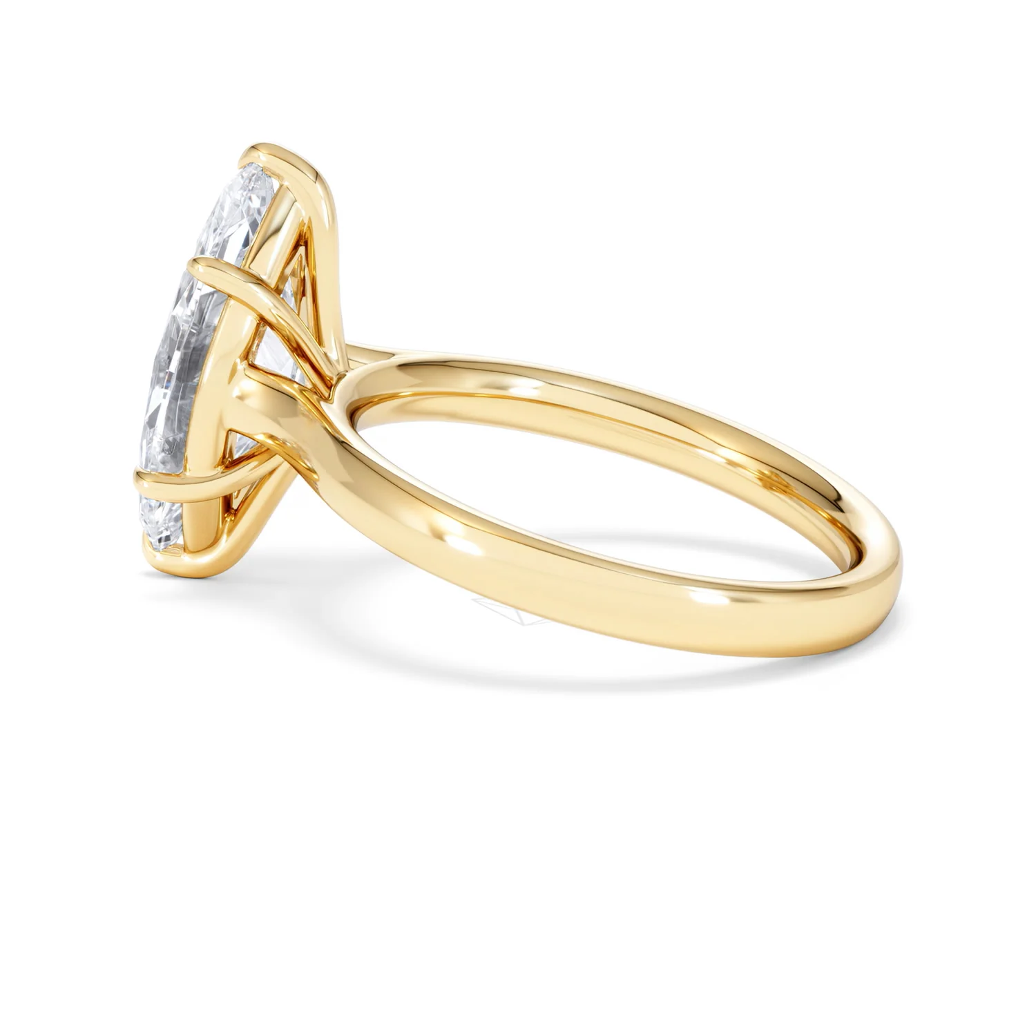 Amora Marquise 3.00ct Lab Diamond Engagement Ring G/VS Set in 18K Gold - Image 68