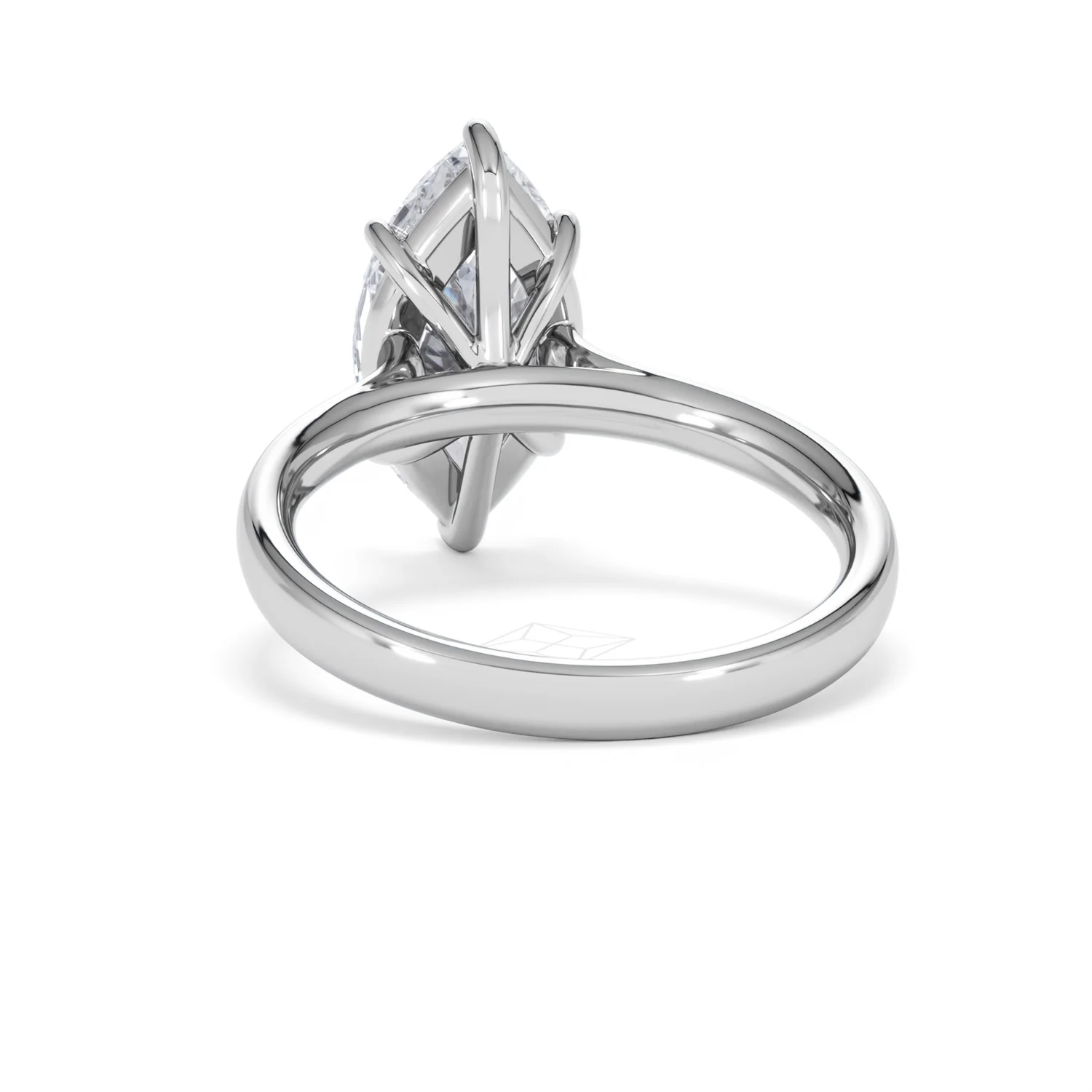 Amora Marquise 3.00ct Lab Diamond Engagement Ring G/VS Set in 18K White Gold - Image 51