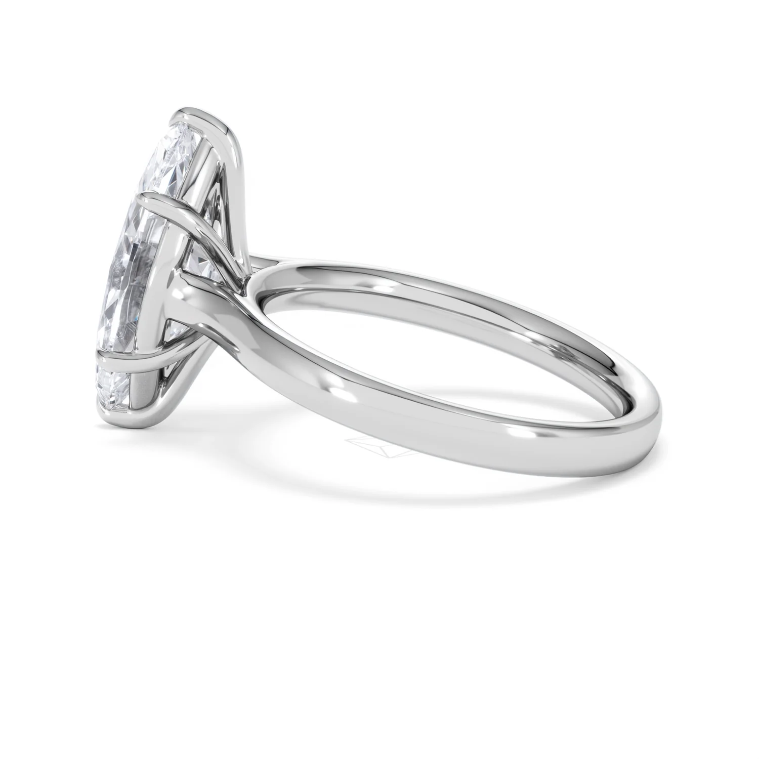 Amora Marquise 3.00ct Lab Diamond Engagement Ring G/VS Set in 18K White Gold - Image 65