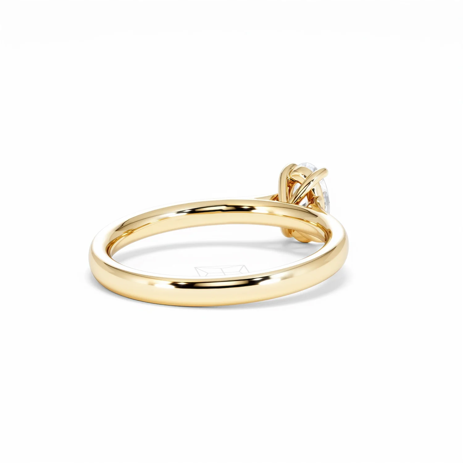 Amora Oval 0.50ct Diamond Engagement Ring G/VS1 Set in 18K Gold - Image 42