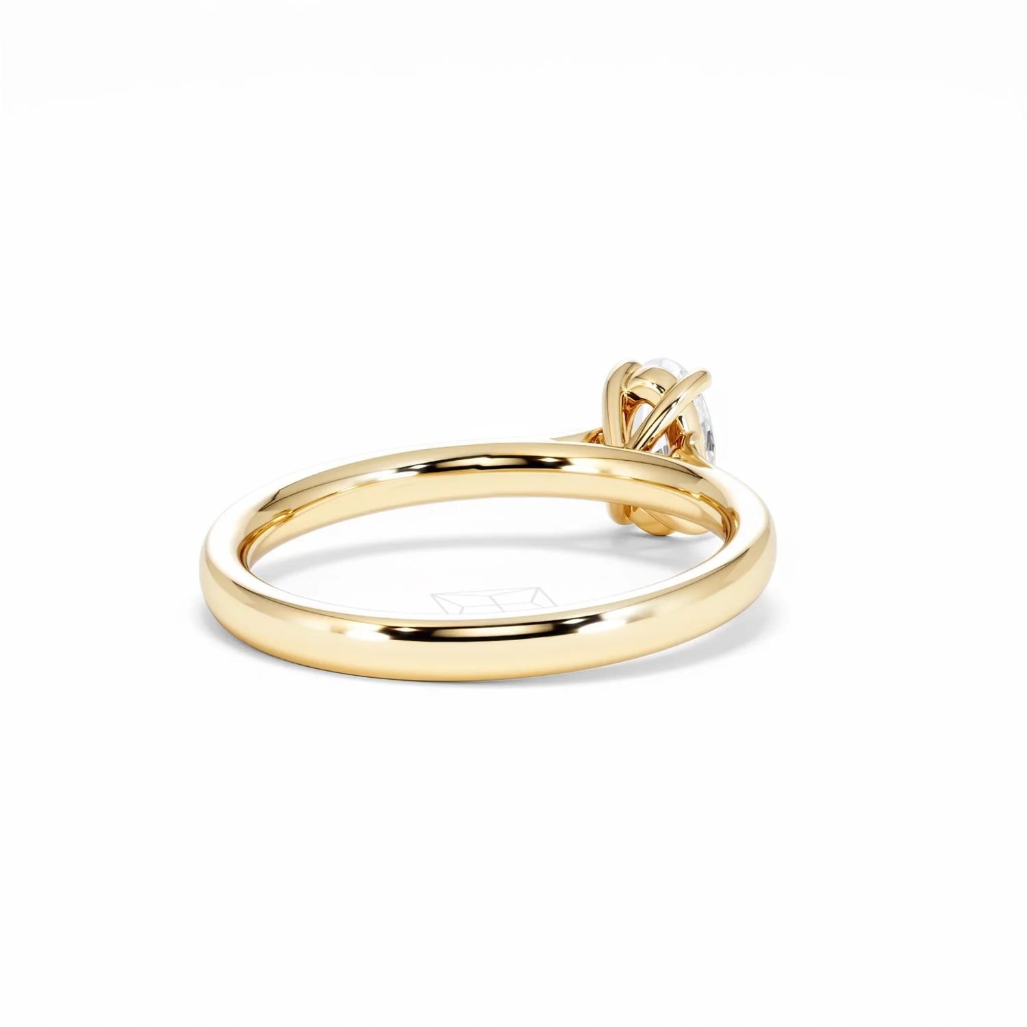 Amora Oval 0.50ct Diamond Engagement Ring G/VS1 Set in 18K Gold - Image 43