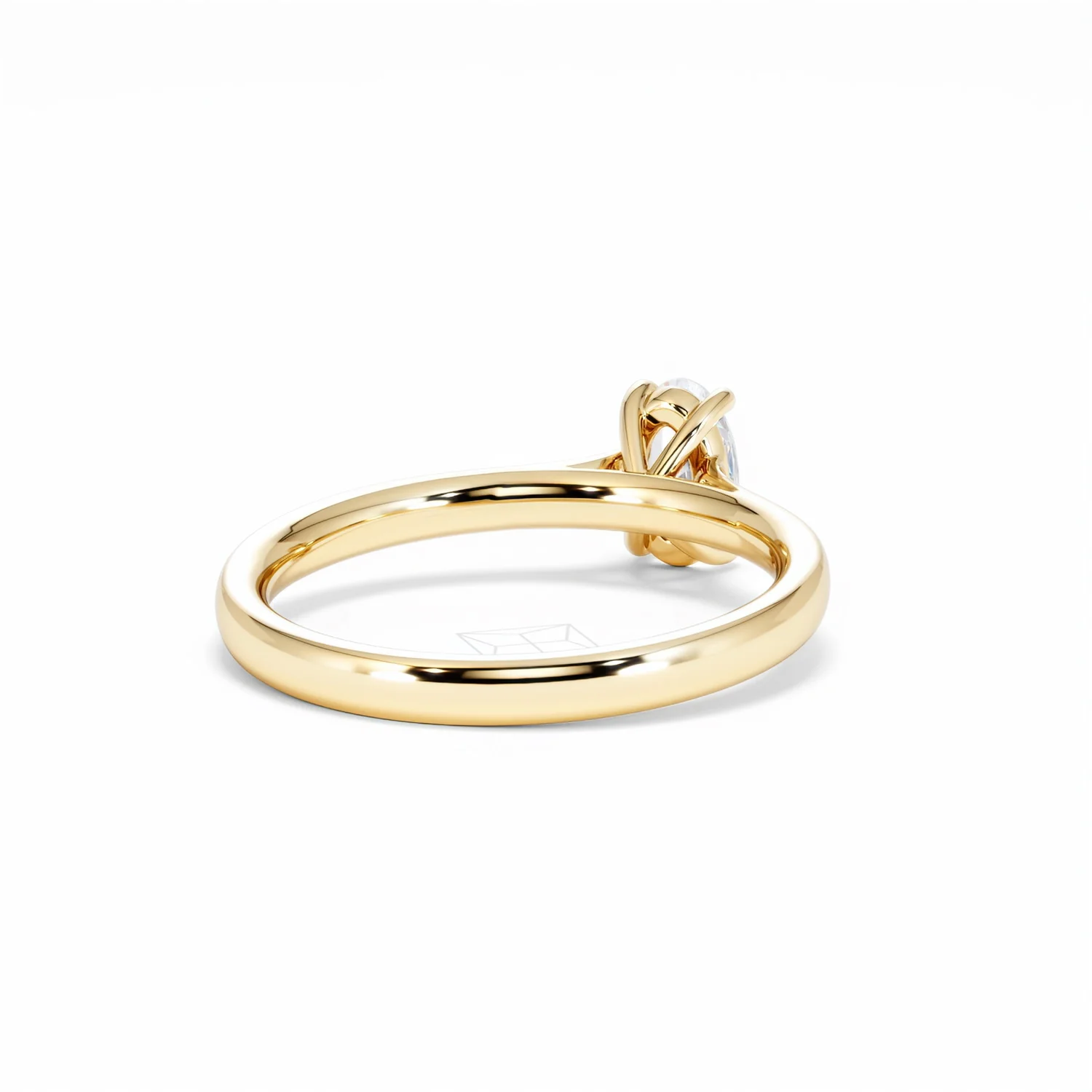 Amora Oval 0.50ct Diamond Engagement Ring G/VS1 Set in 18K Gold - Image 44