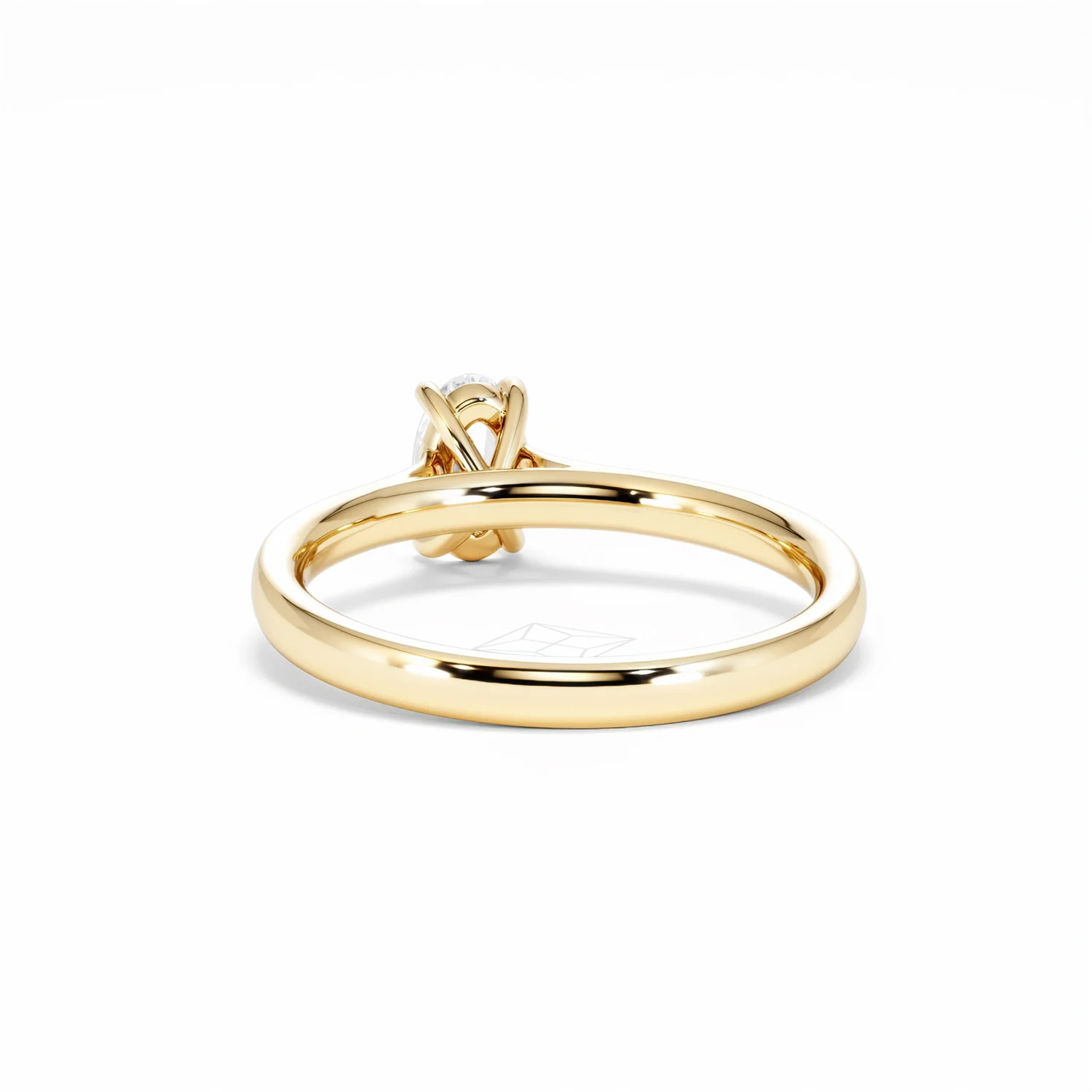 Amora Oval 0.50ct Diamond Engagement Ring G/VS1 Set in 18K Gold - Image 53