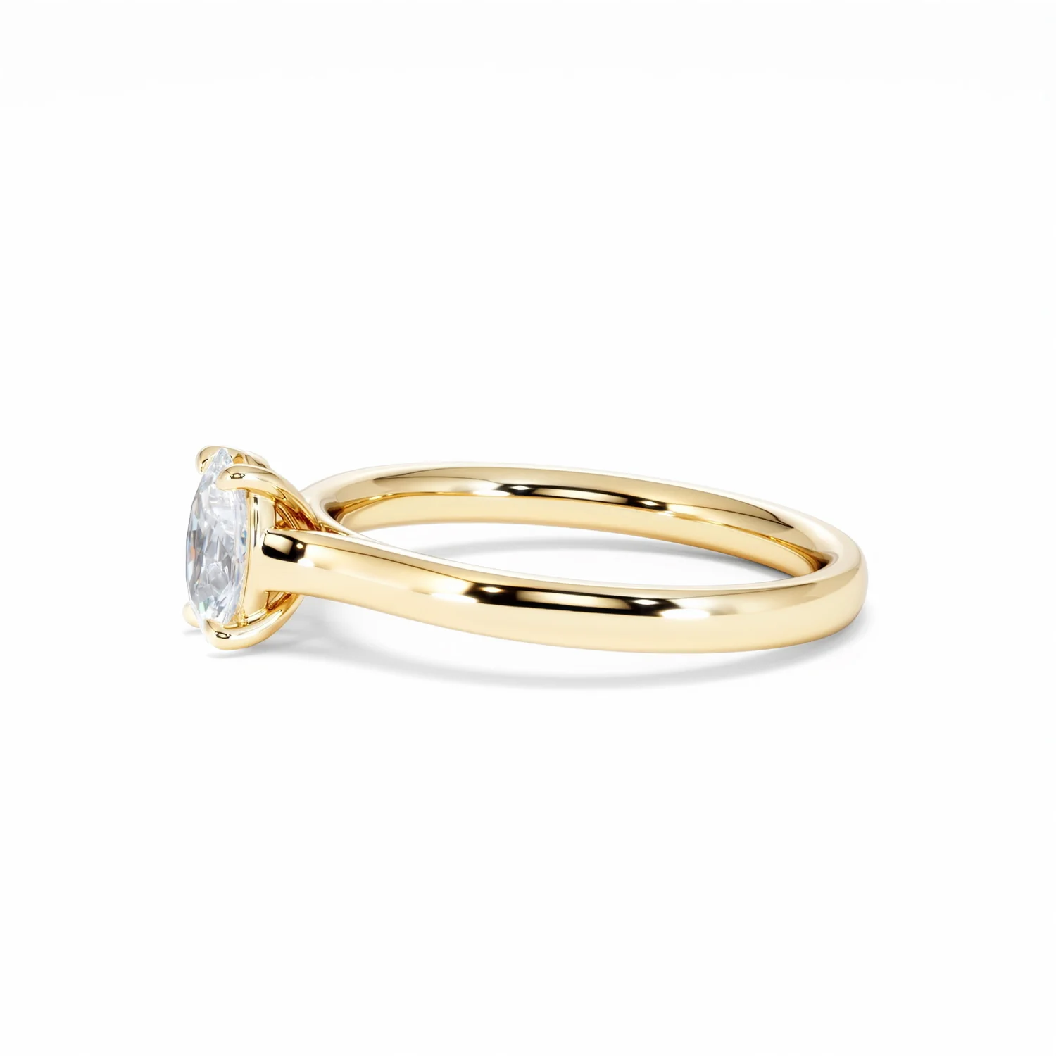Amora Oval 0.50ct Diamond Engagement Ring G/VS1 Set in 18K Gold - Image 74