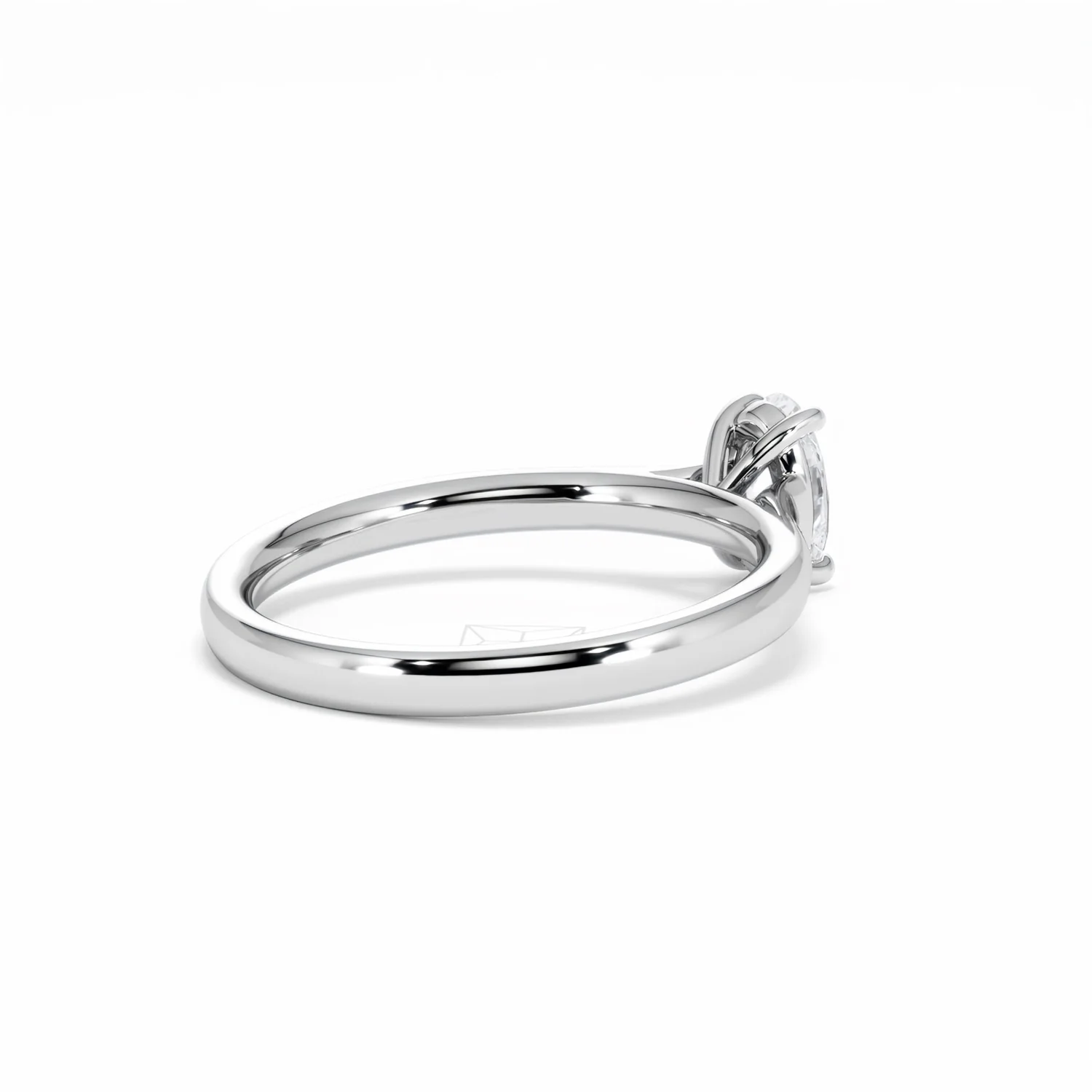 Amora Oval 0.50ct Diamond Engagement Ring G/VS1 Set in 18K White Gold - Image 39