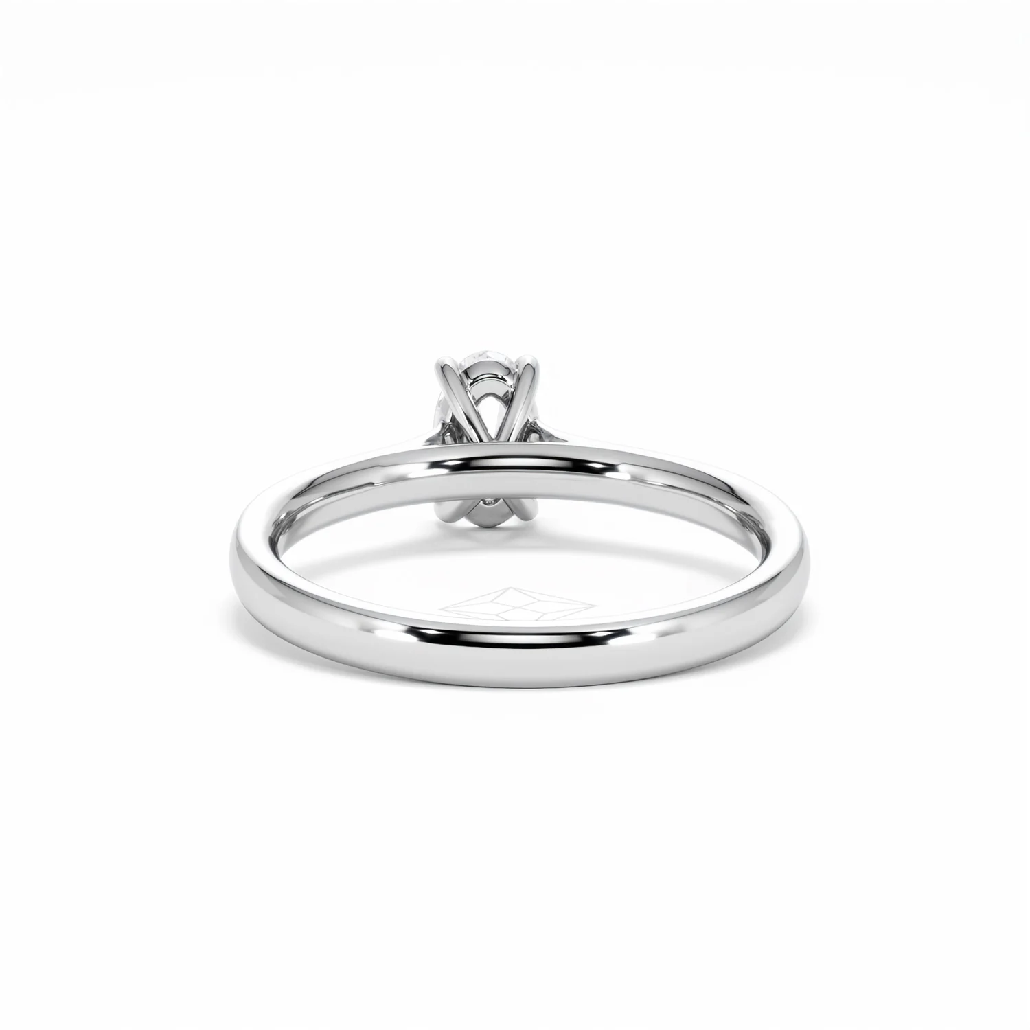 Amora Oval 0.50ct Diamond Engagement Ring G/VS1 Set in 18K White Gold - Image 51