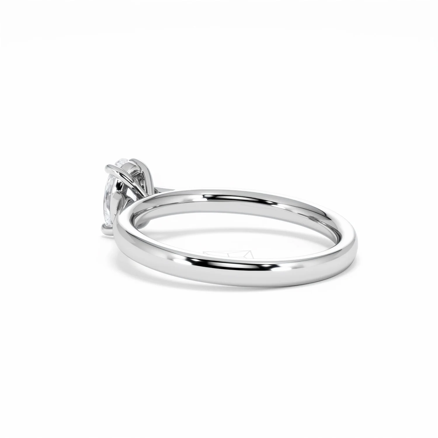 Amora Oval 0.50ct Diamond Engagement Ring G/VS1 Set in 18K White Gold - Image 61