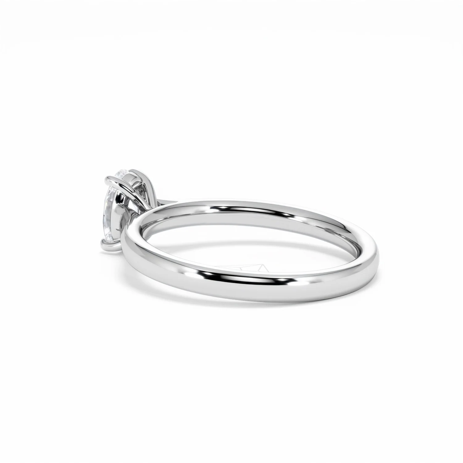 Amora Oval 0.50ct Diamond Engagement Ring G/VS1 Set in 18K White Gold - Image 62