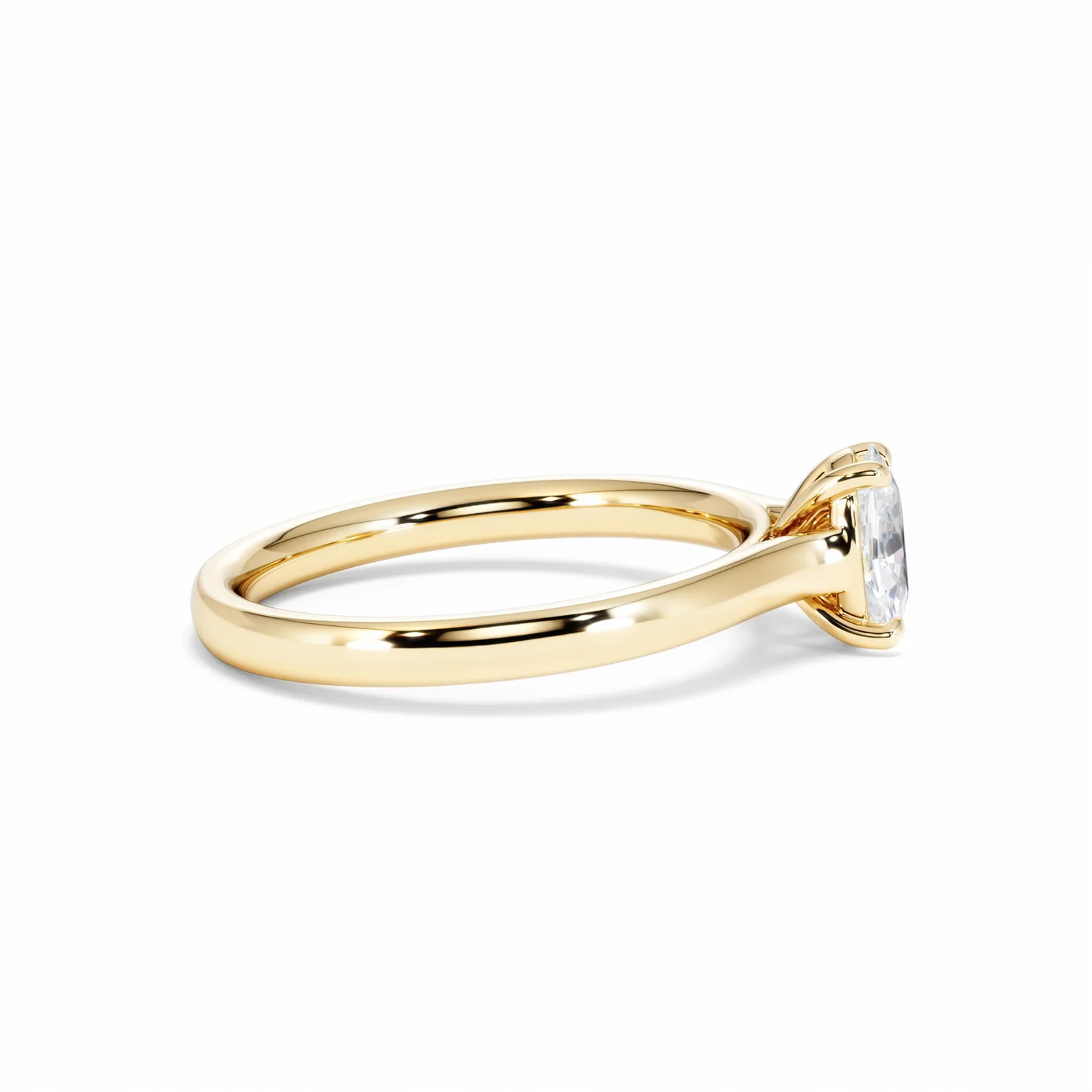 Amora Oval 0.50ct Lab Diamond Engagement Ring F/VS1 Set in 18K Gold - Image 29