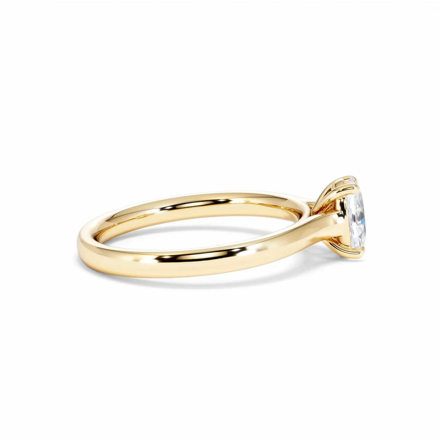 Amora Oval 0.50ct Lab Diamond Engagement Ring F/VS1 Set in 18K Gold - Image 30