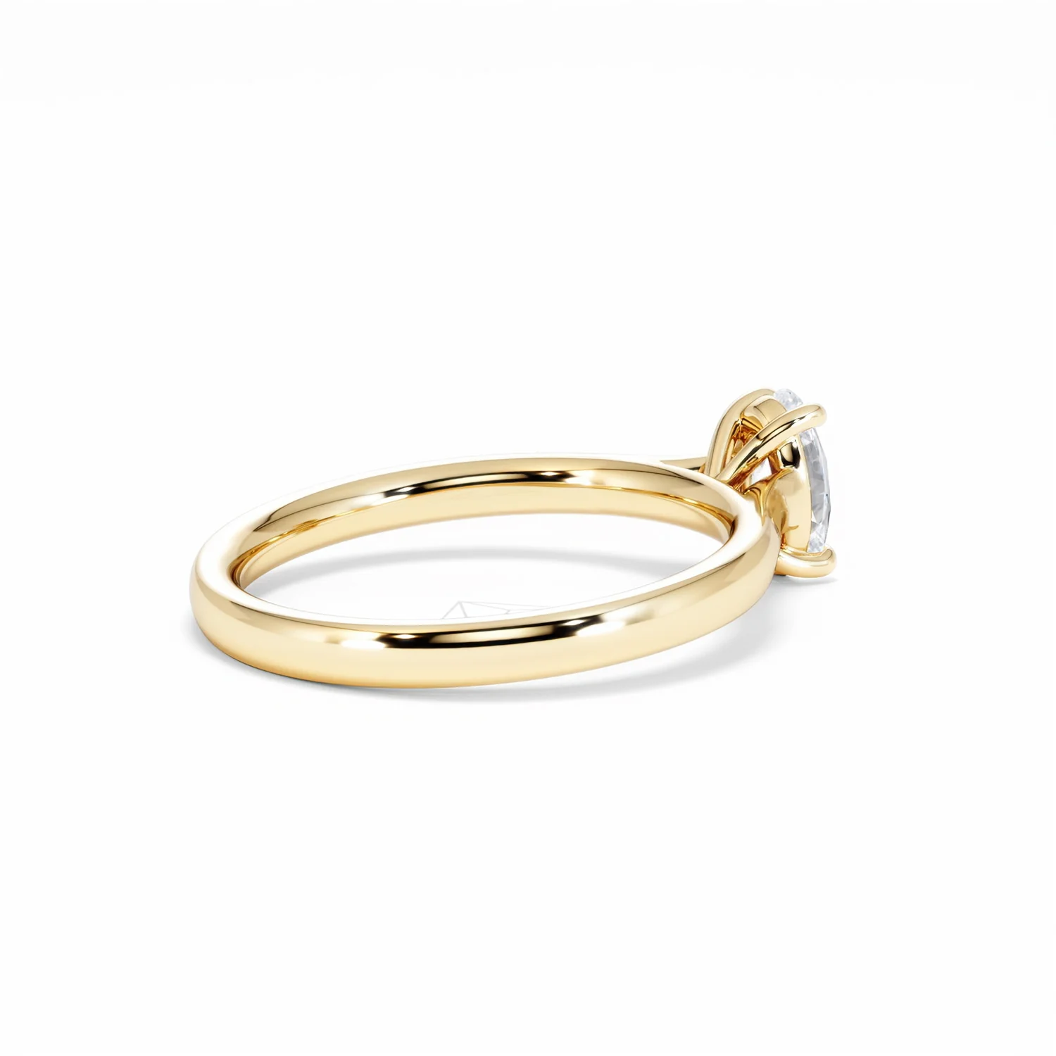 Amora Oval 0.50ct Lab Diamond Engagement Ring F/VS1 Set in 18K Gold - Image 37