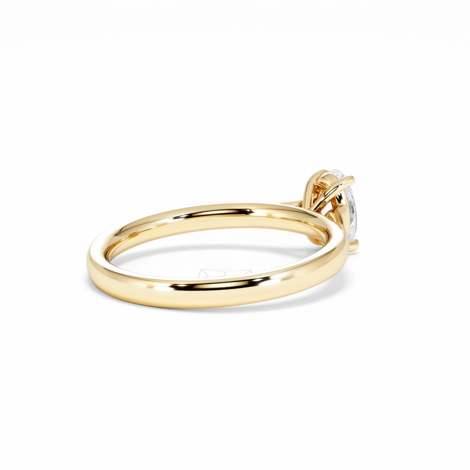 Amora Oval 0.50ct Lab Diamond Engagement Ring F/VS1 Set in 18K Gold - Image 39