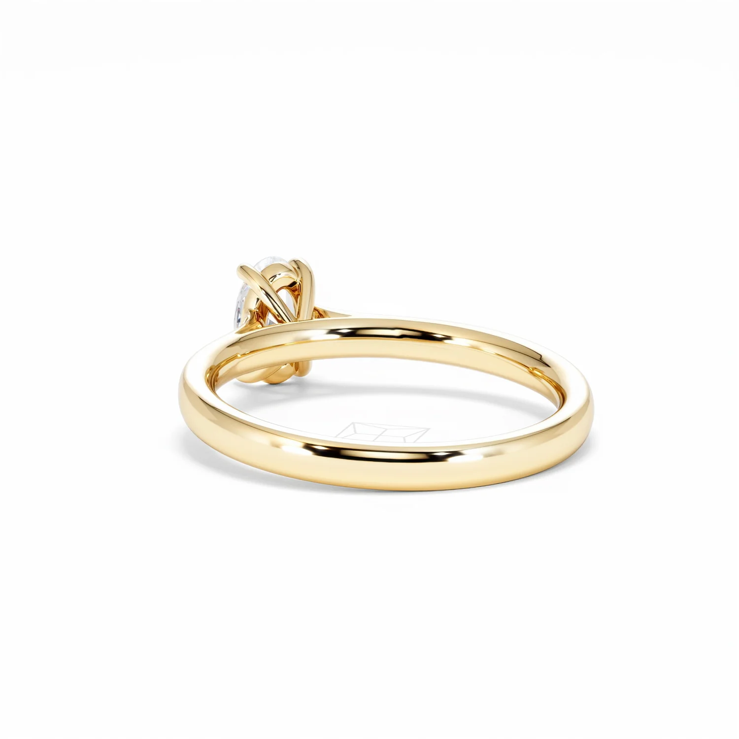 Amora Oval 0.50ct Lab Diamond Engagement Ring F/VS1 Set in 18K Gold - Image 56