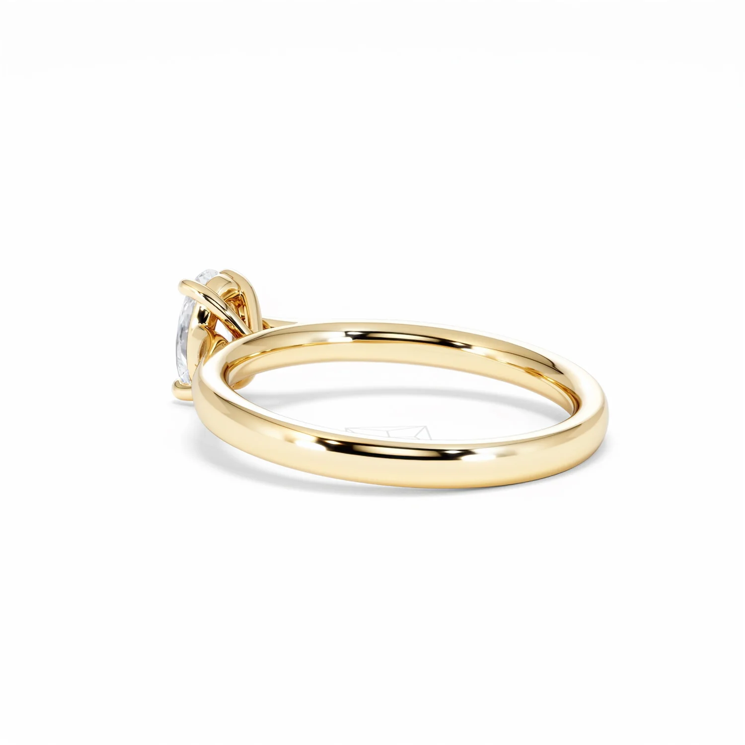 Amora Oval 0.50ct Lab Diamond Engagement Ring F/VS1 Set in 18K Gold - Image 61