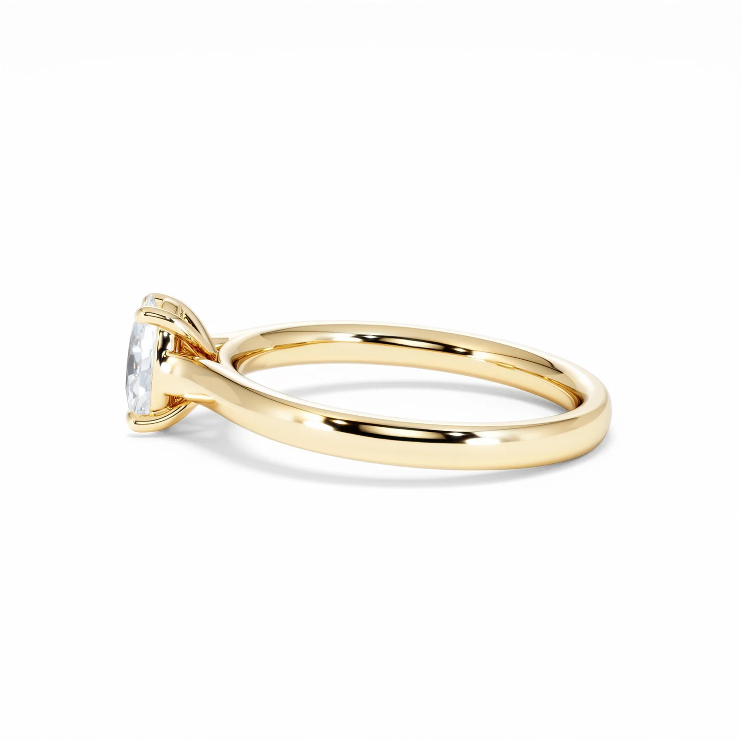 Amora Oval 0.50ct Lab Diamond Engagement Ring F/VS1 Set in 18K Gold - Image 69