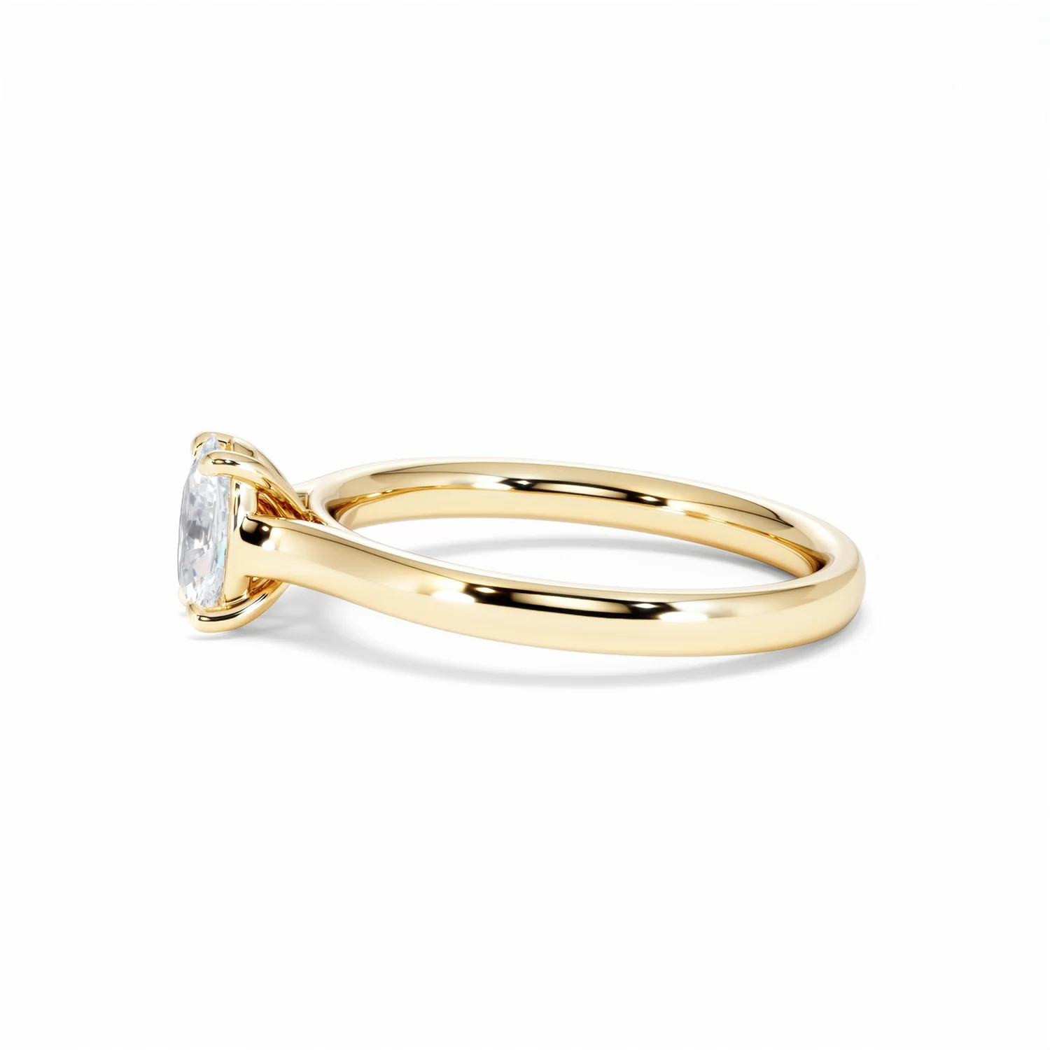 Amora Oval 0.50ct Lab Diamond Engagement Ring F/VS1 Set in 18K Gold - Image 72