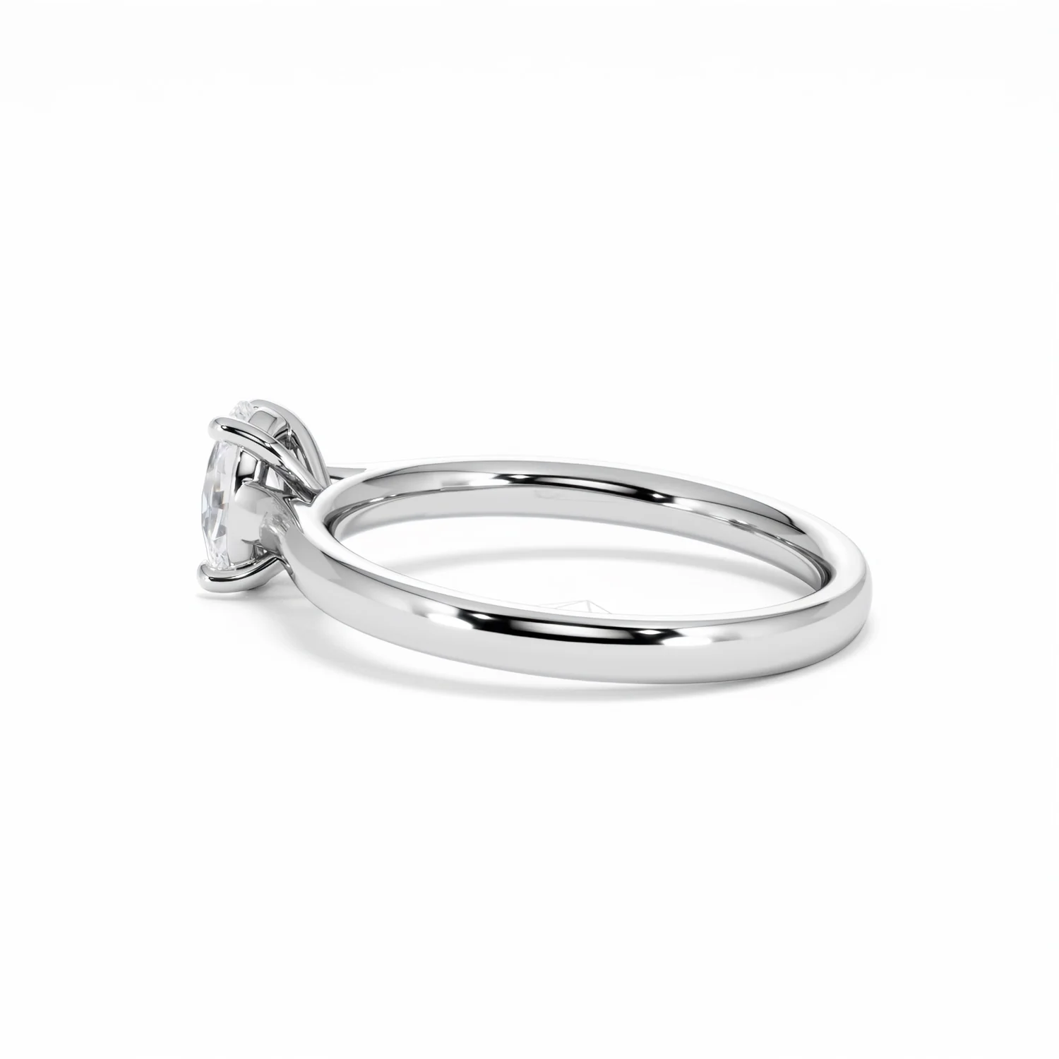 Amora Oval 0.50ct Lab Diamond Engagement Ring F/VS1 Set in Platinum - Image 65