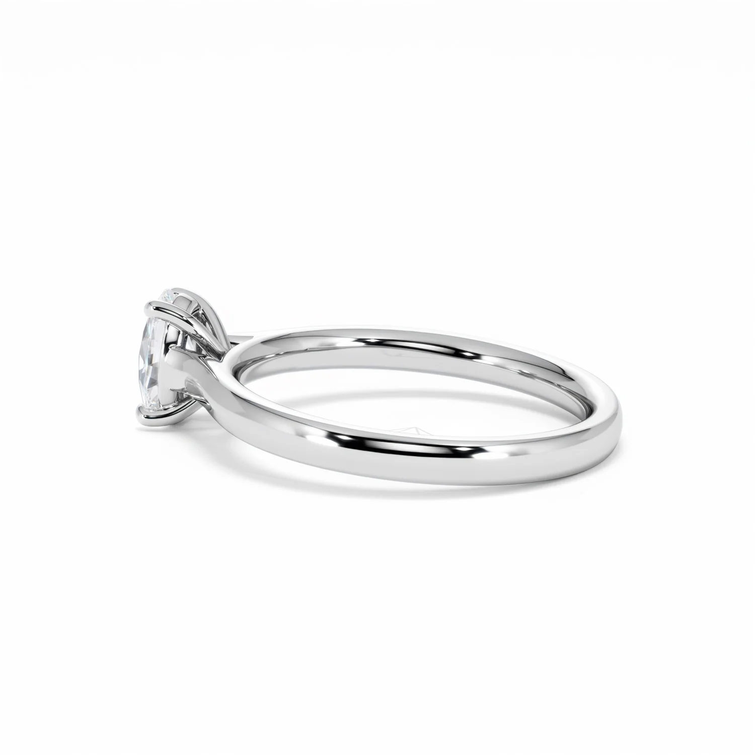 Amora Oval 0.50ct Lab Diamond Engagement Ring F/VS1 Set in Platinum - Image 66