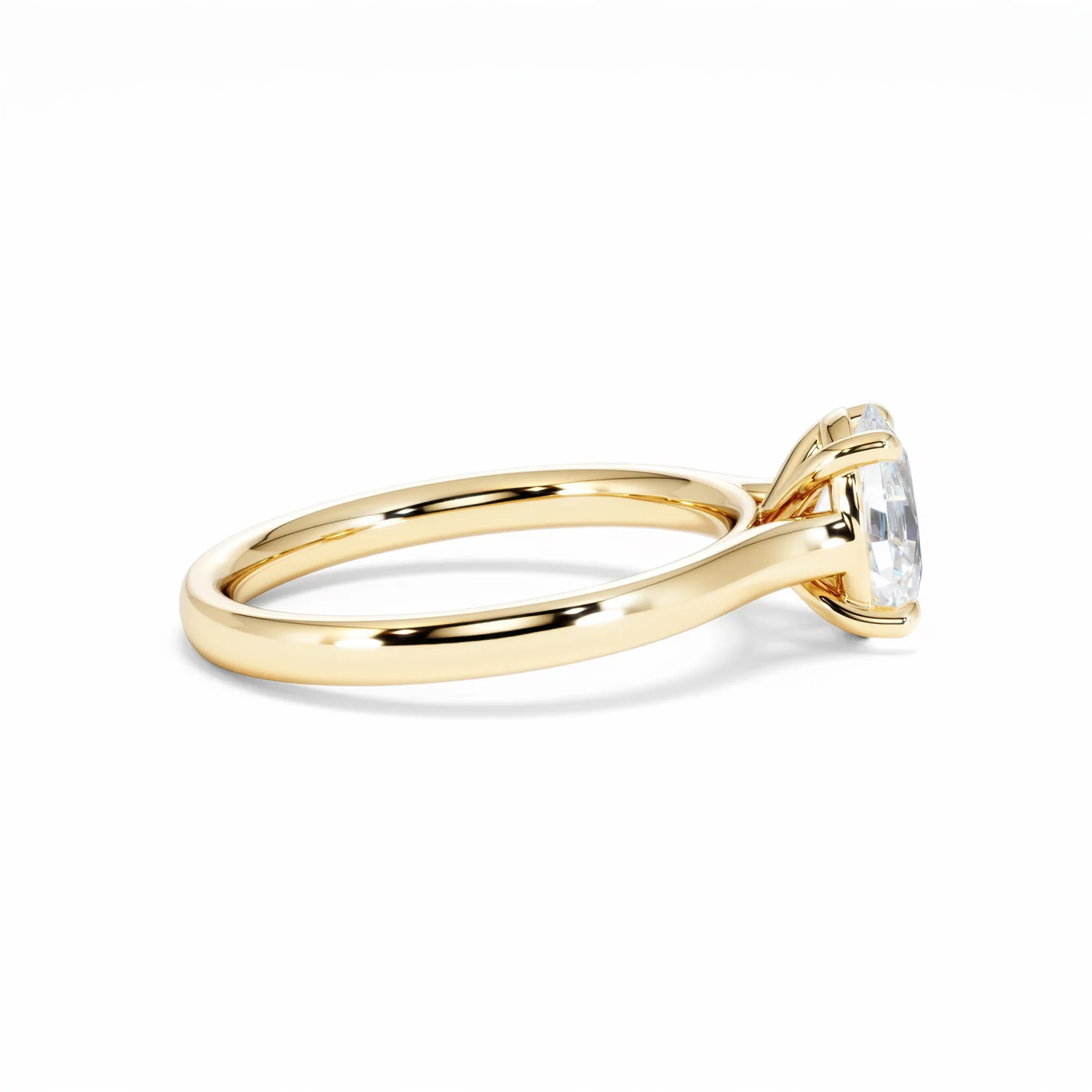 Amora Oval 1.00ct Diamond Engagement Ring G/VS1 Set in 18K Gold - Image 30