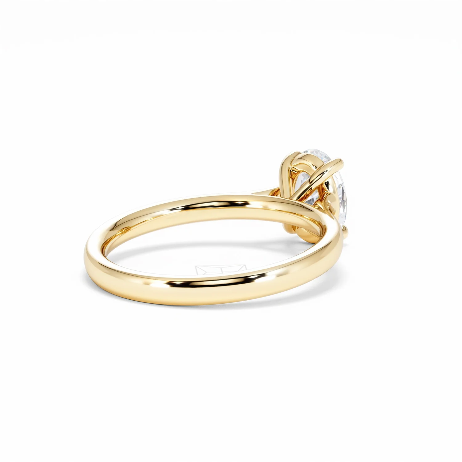 Amora Oval 1.00ct Diamond Engagement Ring G/VS1 Set in 18K Gold - Image 41