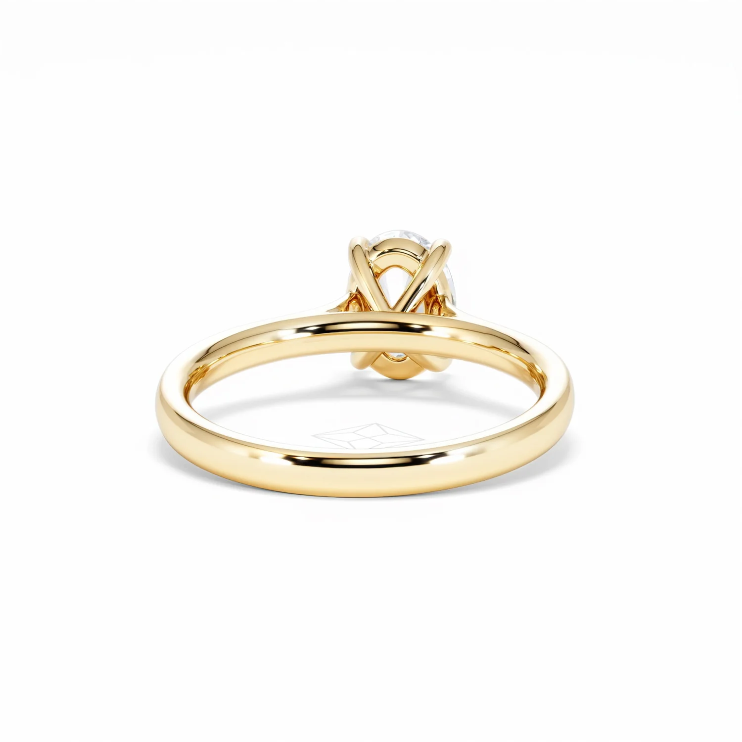 Amora Oval 1.00ct Diamond Engagement Ring G/VS1 Set in 18K Gold - Image 48