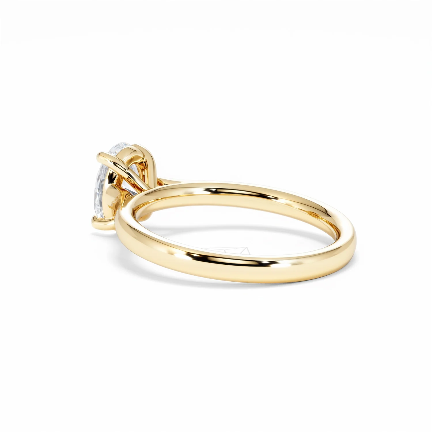 Amora Oval 1.00ct Diamond Engagement Ring G/VS1 Set in 18K Gold - Image 61