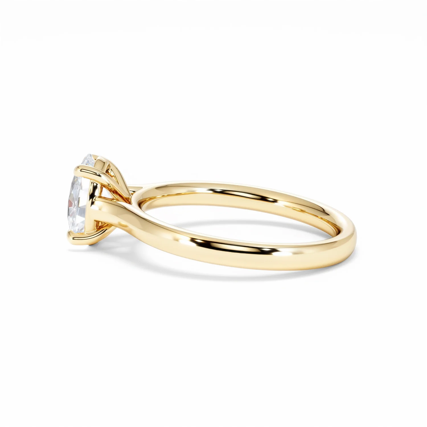 Amora Oval 1.00ct Diamond Engagement Ring G/VS1 Set in 18K Gold - Image 68