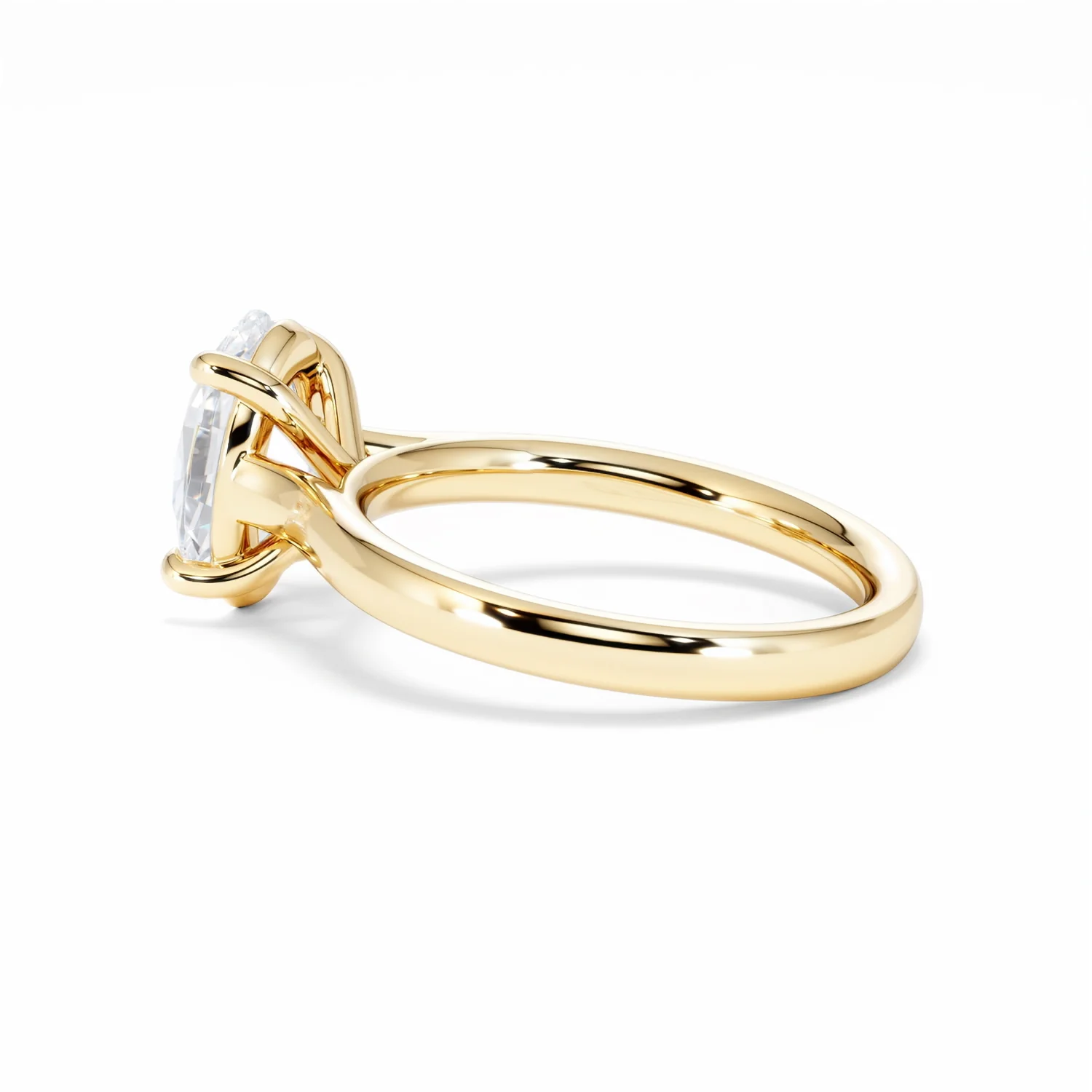 Amora Oval 2.00ct Lab Diamond Engagement Ring F/VS1 Set in 18K Gold - Image 65