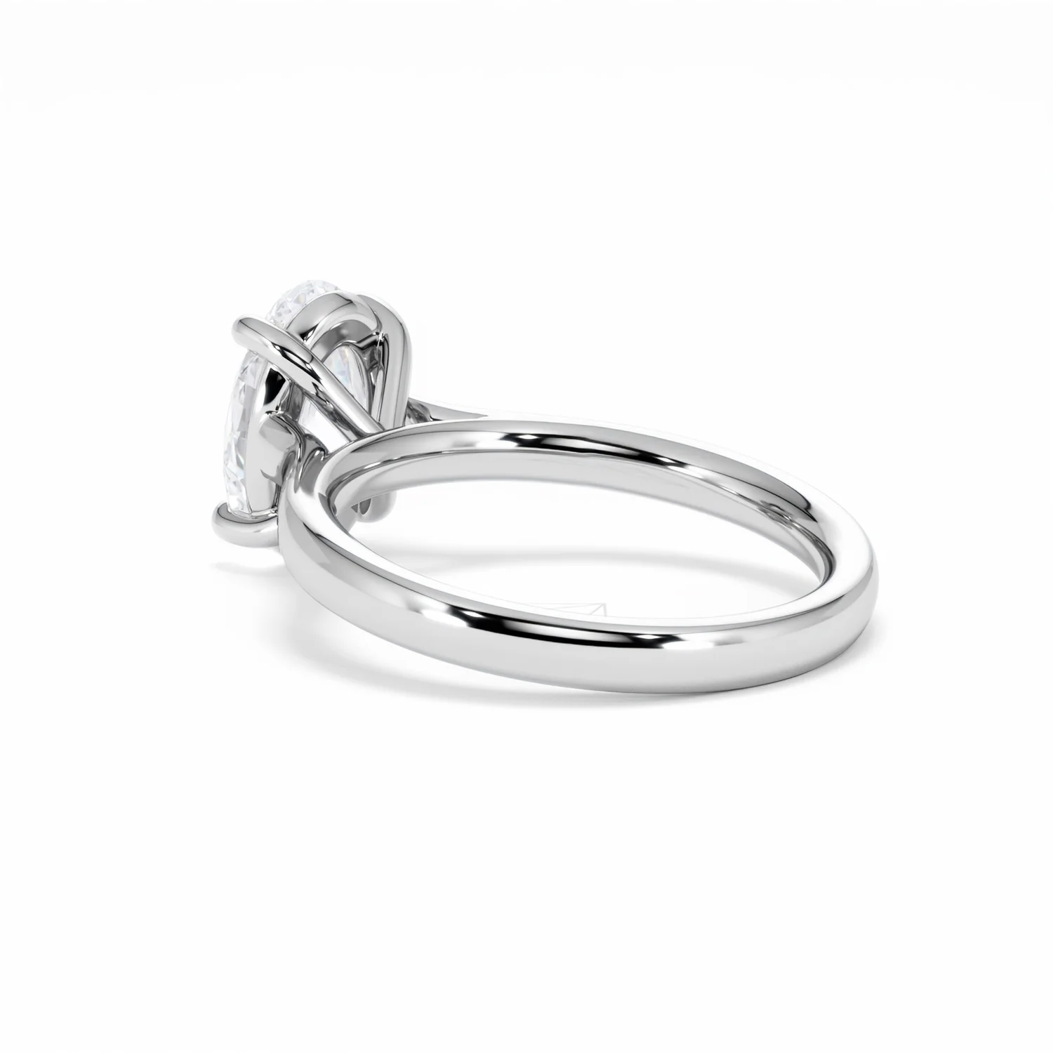Amora Oval 2.00ct Lab Diamond Engagement Ring F/VS1 Set in 18K White Gold - Image 60