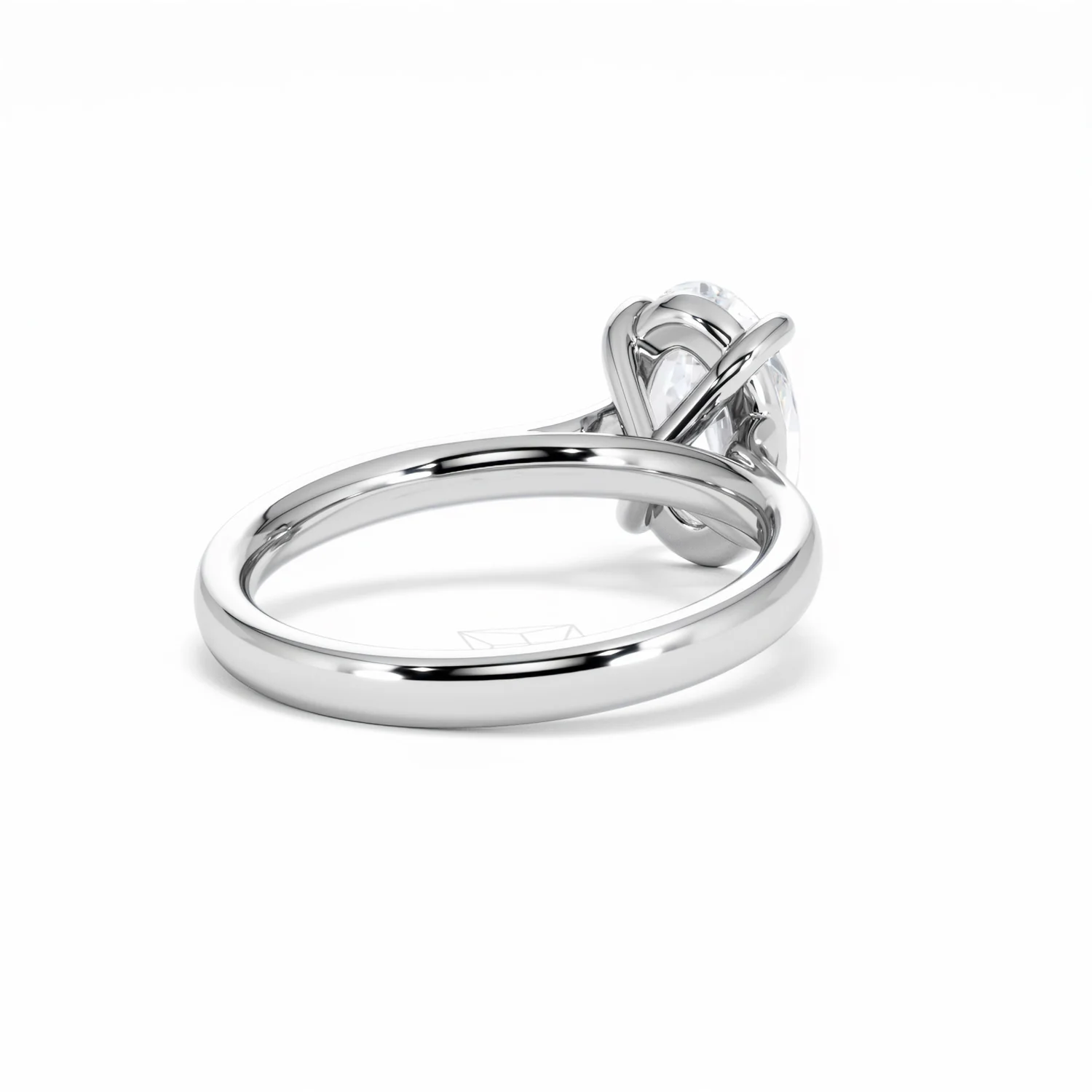 Amora Oval 2.00ct Lab Diamond Engagement Ring F/VS1 Set in Platinum - Image 43