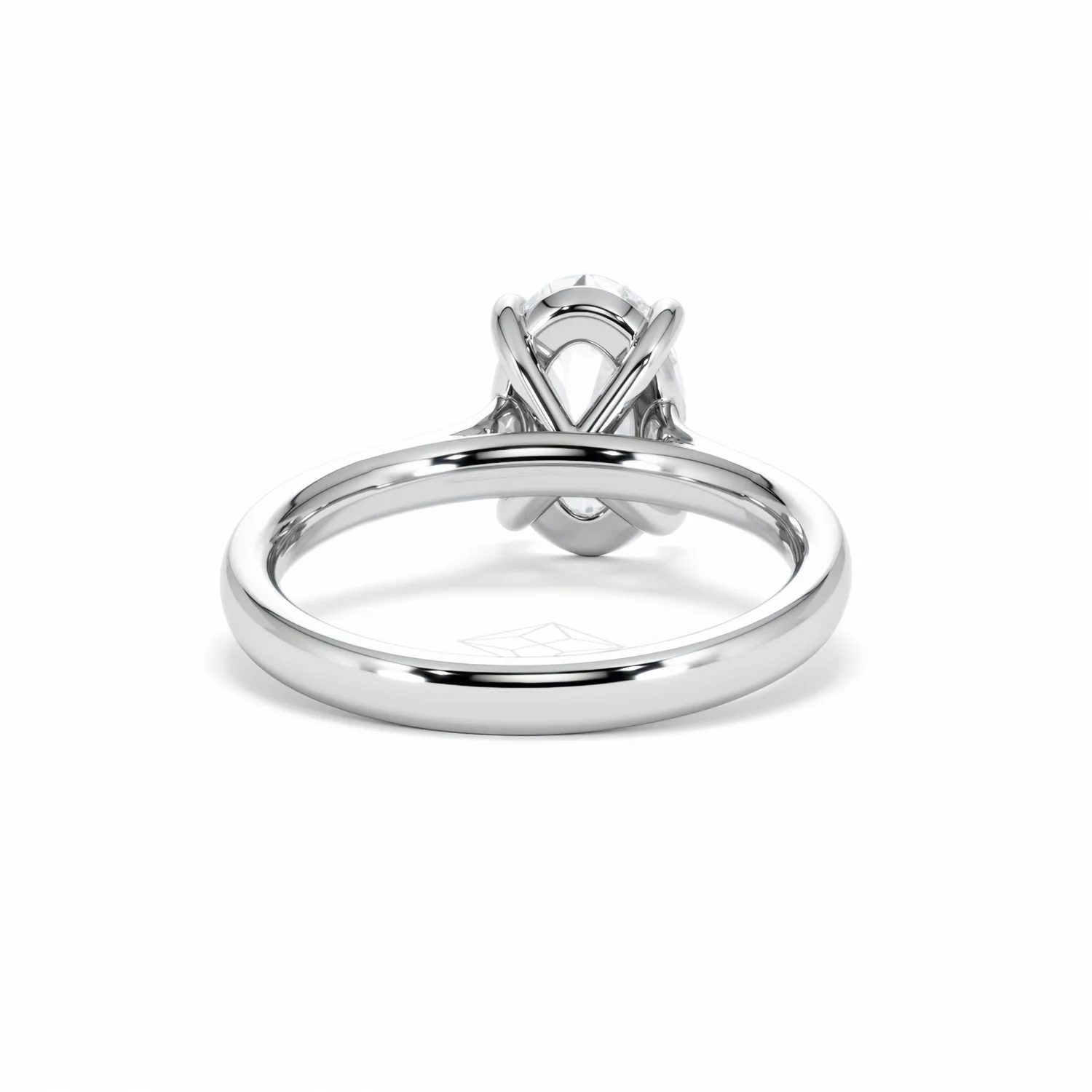 Amora Oval 2.00ct Lab Diamond Engagement Ring F/VS1 Set in Platinum - Image 48