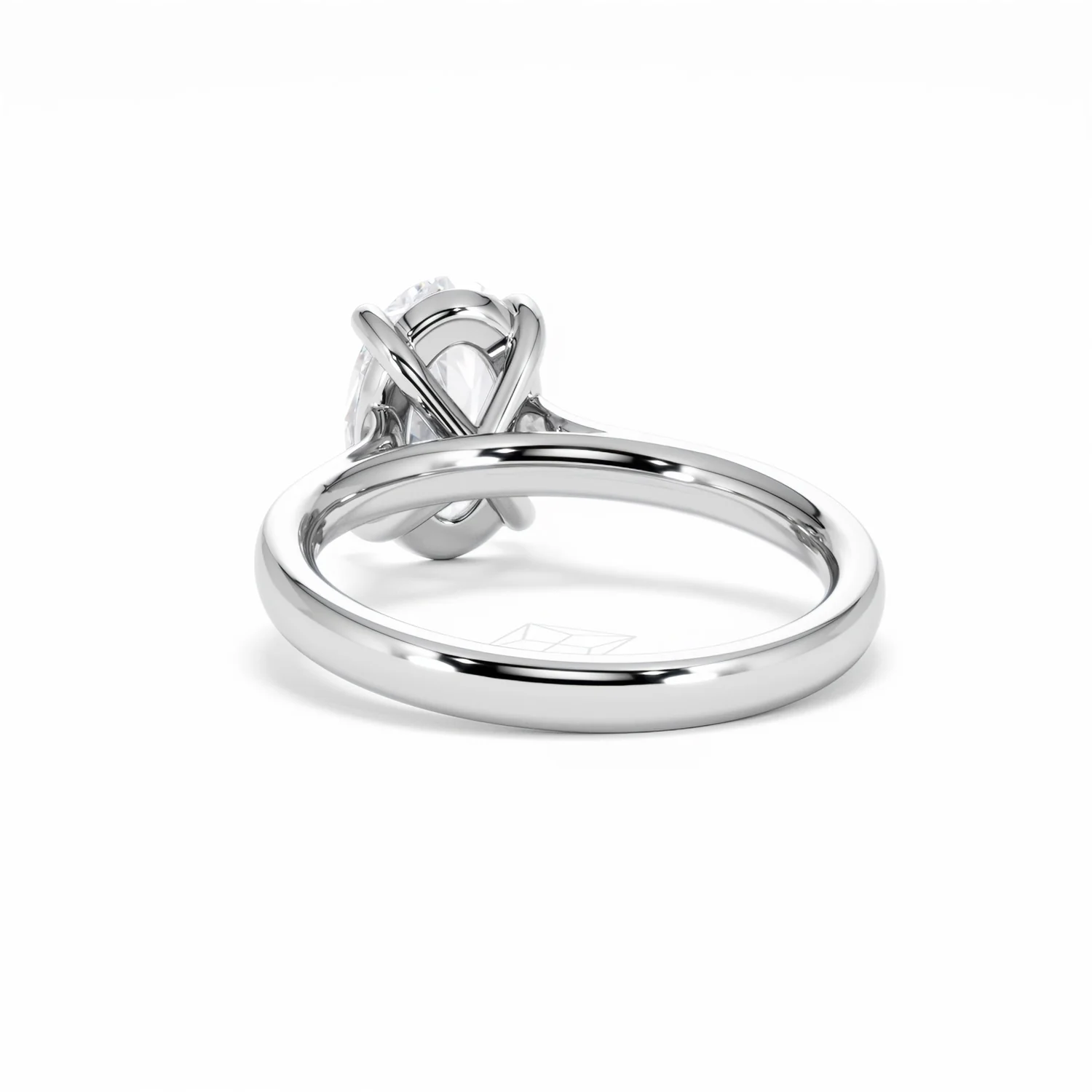 Amora Oval 2.00ct Lab Diamond Engagement Ring F/VS1 Set in Platinum - Image 54