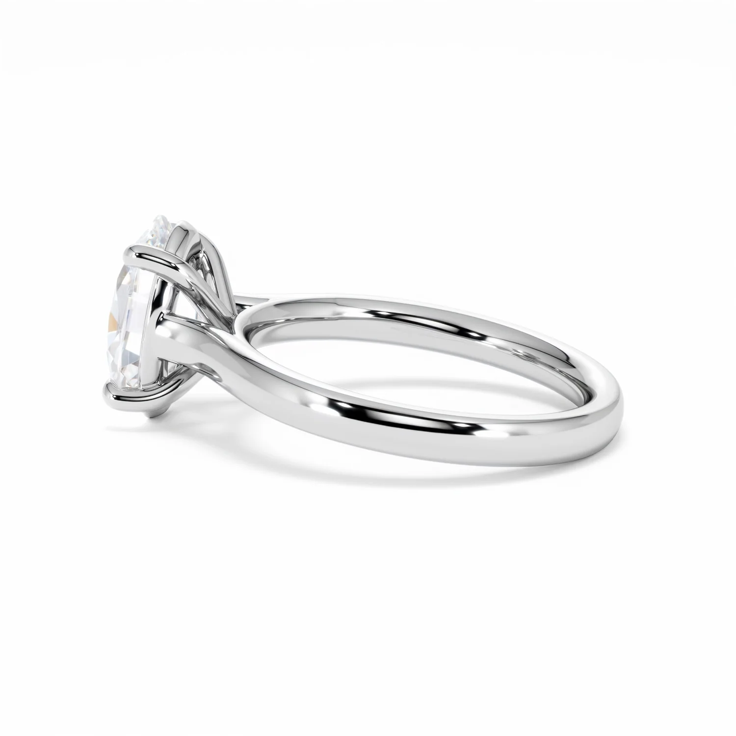 Amora Oval 2.00ct Lab Diamond Engagement Ring F/VS1 Set in Platinum - Image 67
