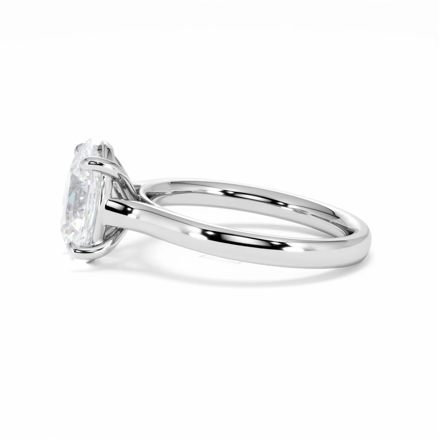 Amora Oval 2.00ct Lab Diamond Engagement Ring F/VS1 Set in Platinum - Image 72