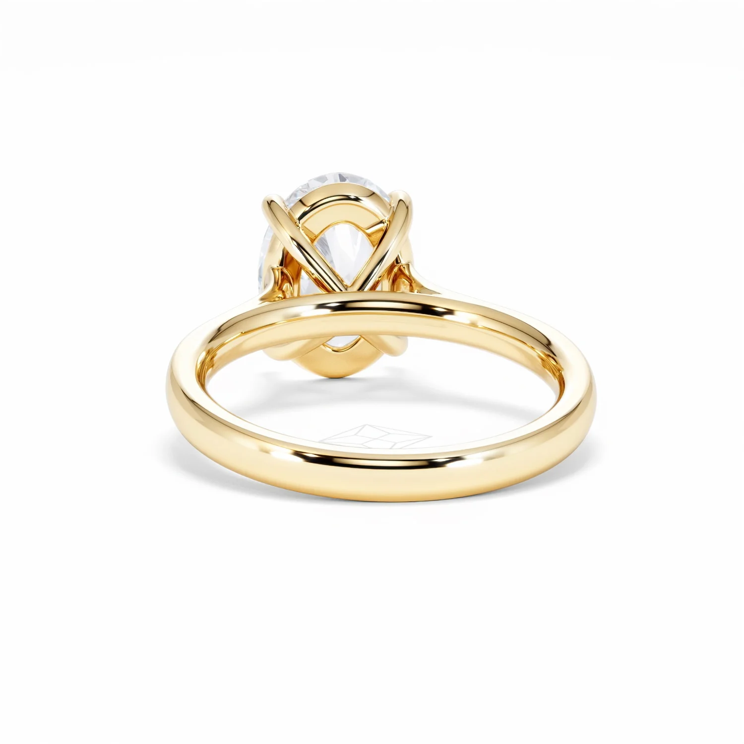 Amora Oval 3.00ct Lab Diamond Engagement Ring G/VS1 Set in 18K Gold - Image 52