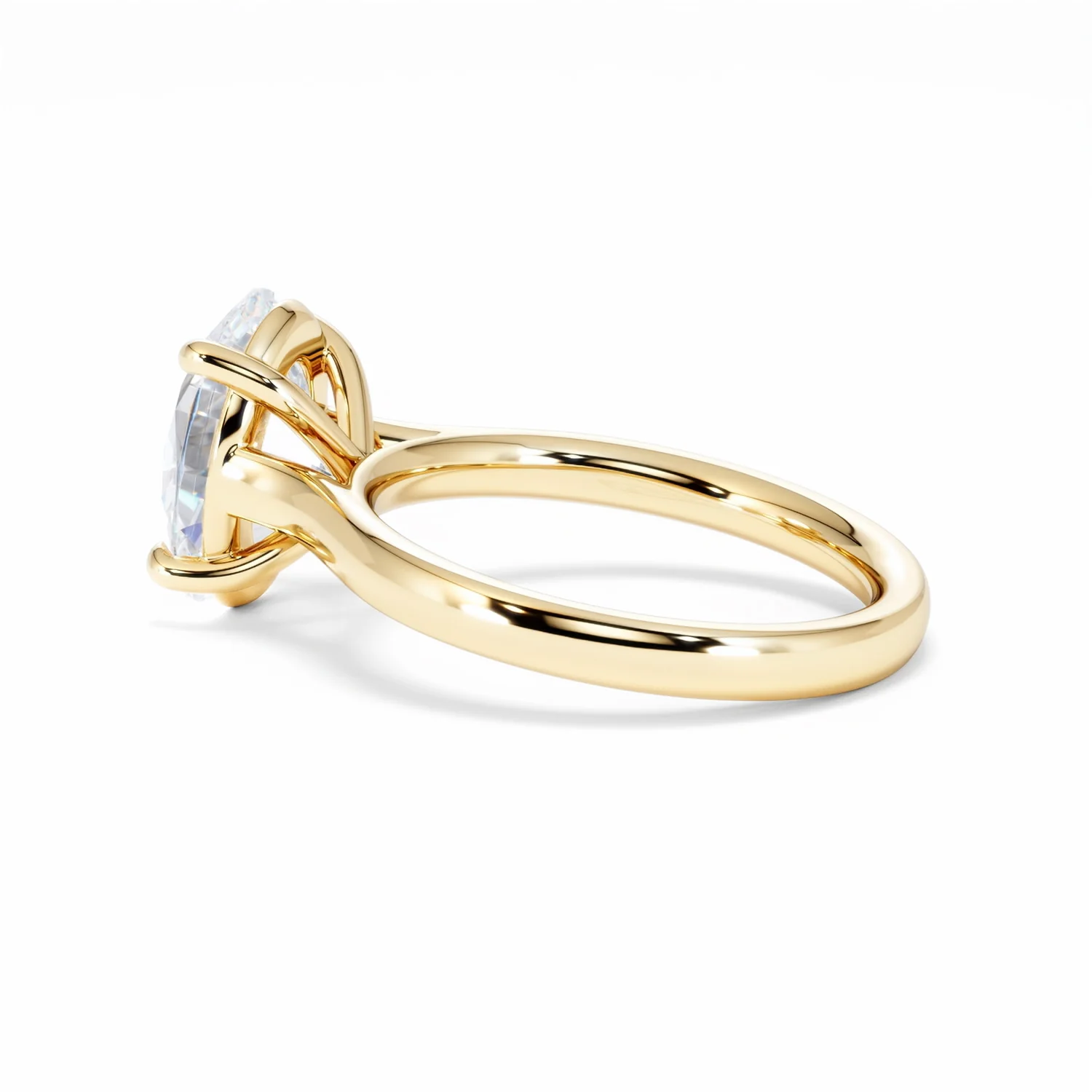 Amora Oval 3.00ct Lab Diamond Engagement Ring G/VS1 Set in 18K Gold - Image 65
