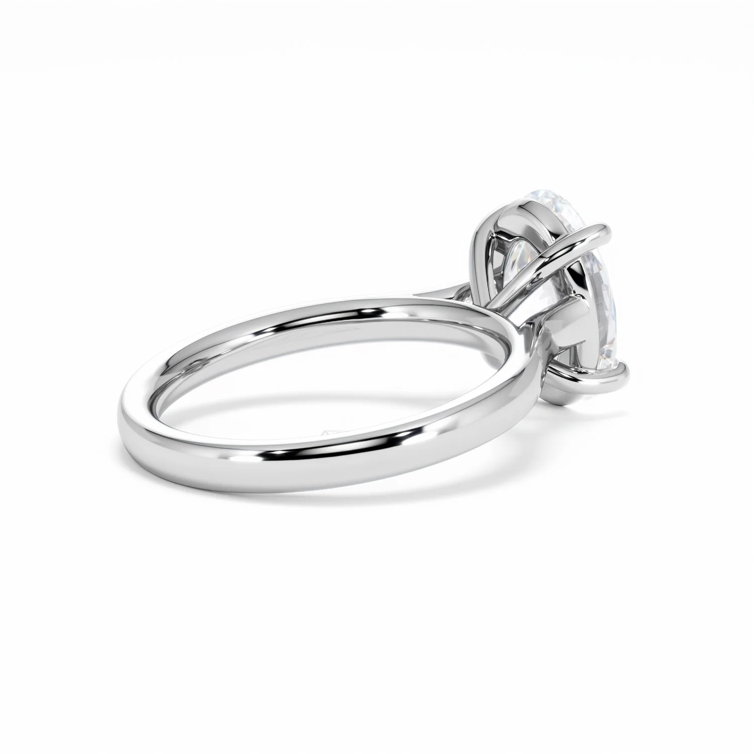 Amora Oval 3.00ct Lab Diamond Engagement Ring G/VS1 Set in 18K White Gold - Image 38